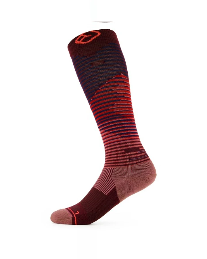 Ortovox - Women's All Mountain Long Socks - Merinosocken Gr 35-38 rot