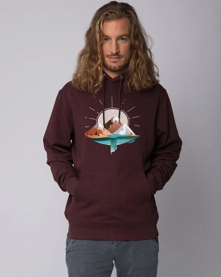 watapparel Hoodie Unisex Sunrise & Lake