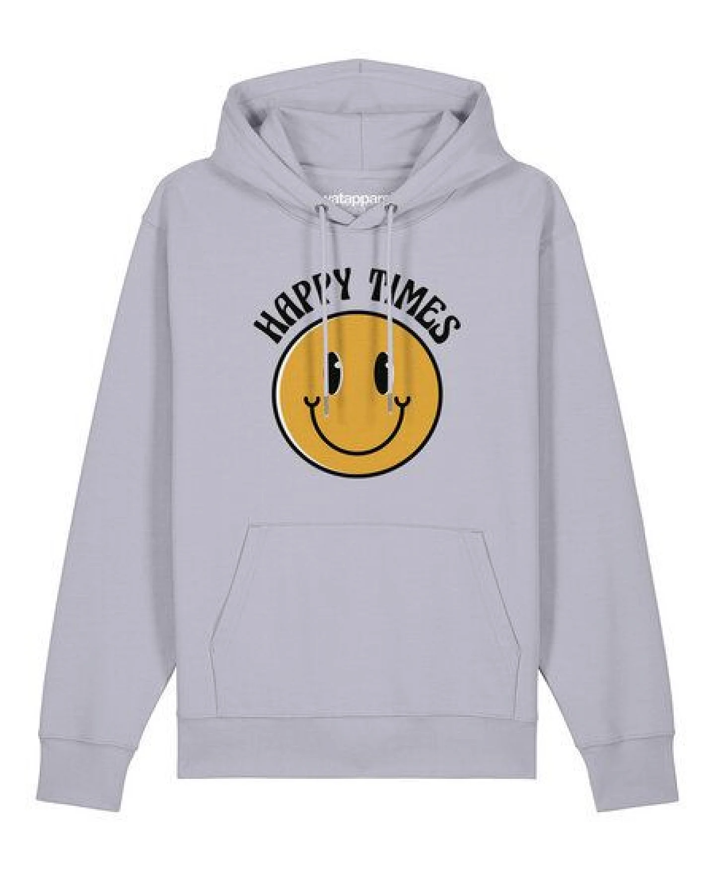 watapparel Hoodie Unisex Happy times smiley emoji – Ansicht 2