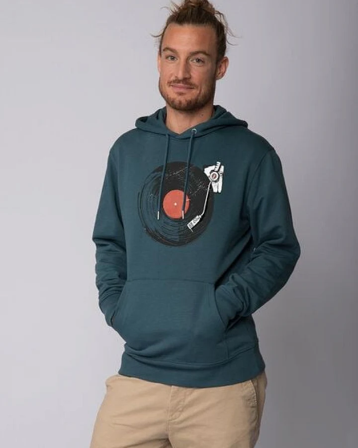 Produktseite: watapparel Hoodie Unisex Schallplatte