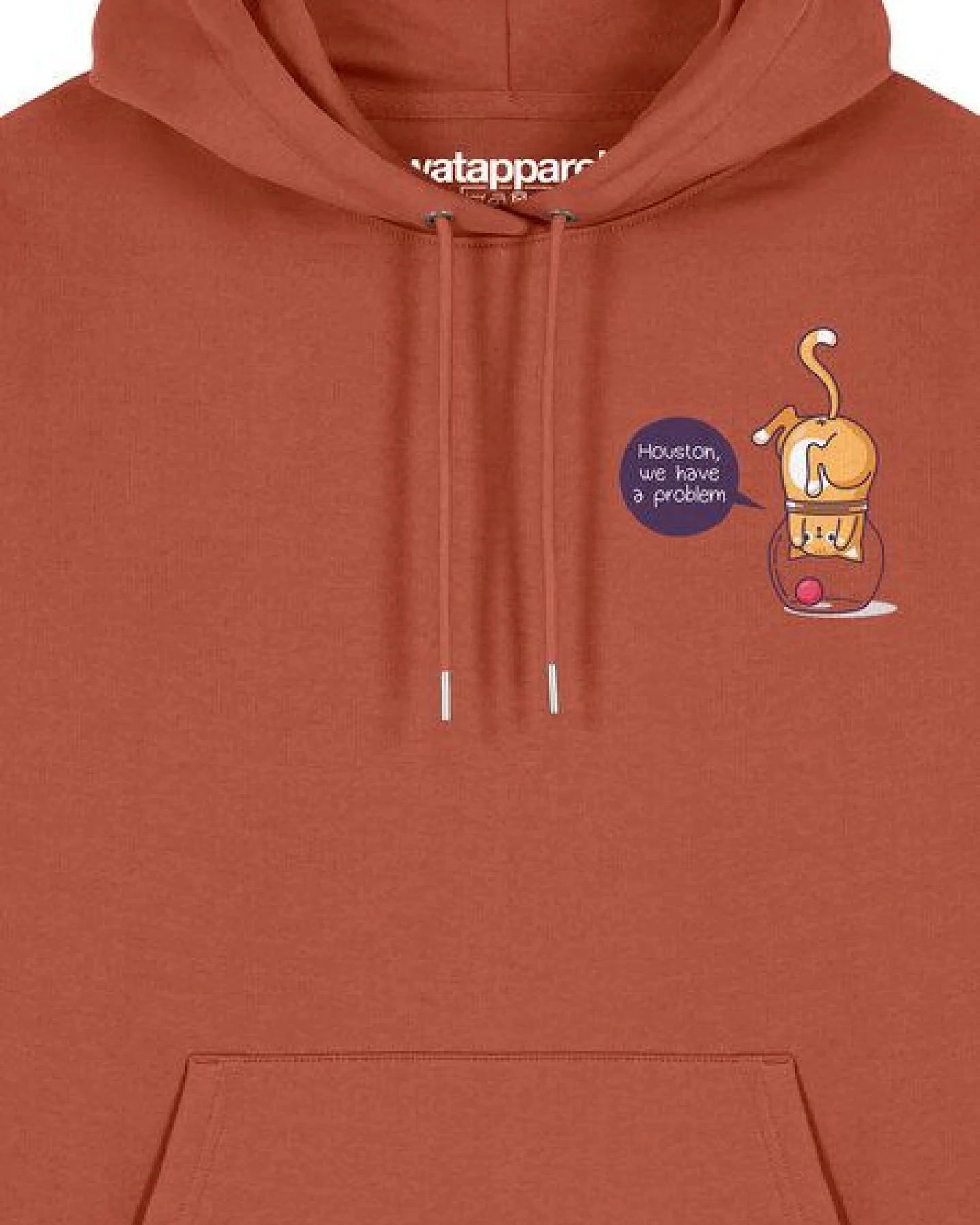 watapparel Hoodie Unisex Funny Cat – Ansicht 3