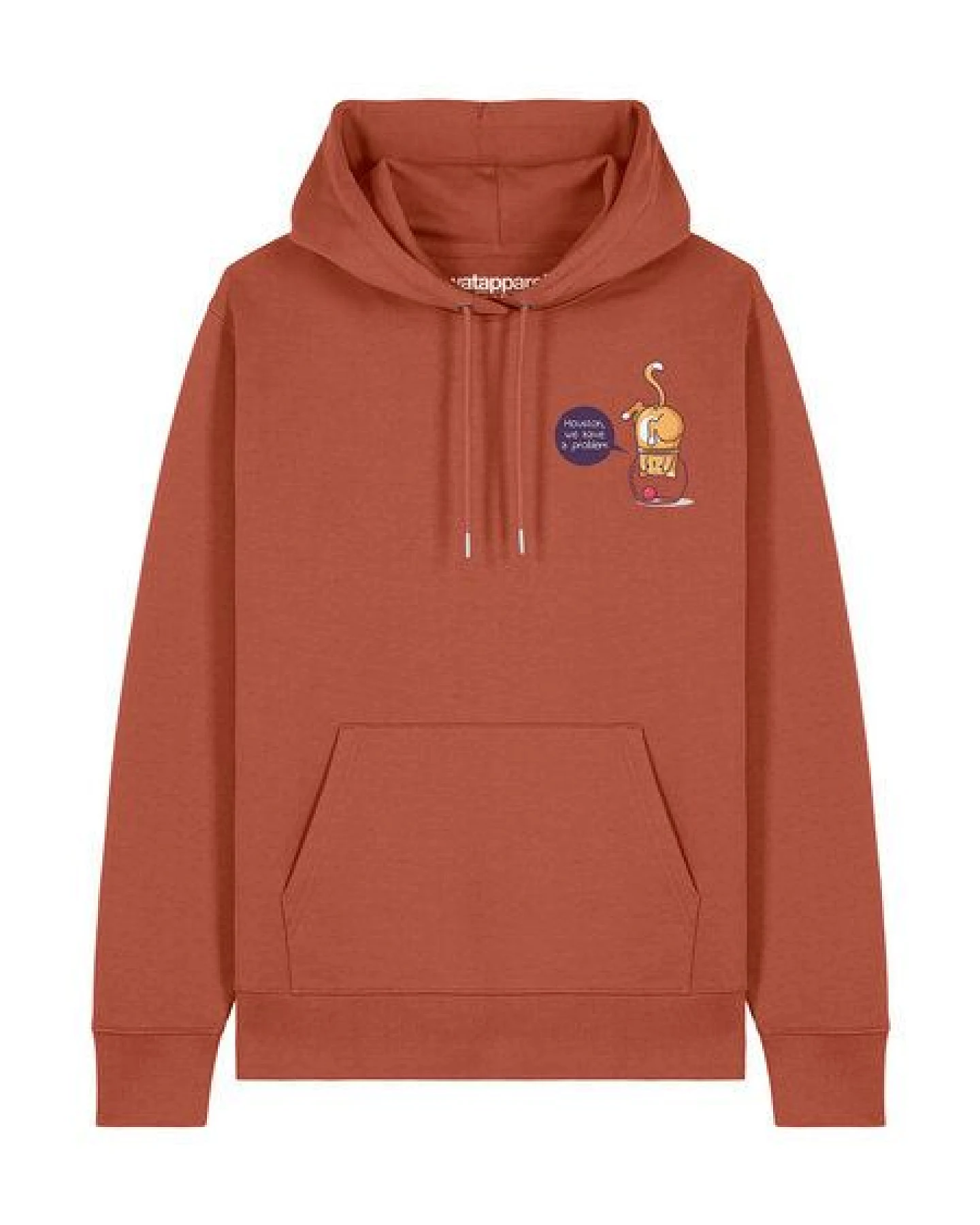 watapparel Hoodie Unisex Funny Cat – Ansicht 2