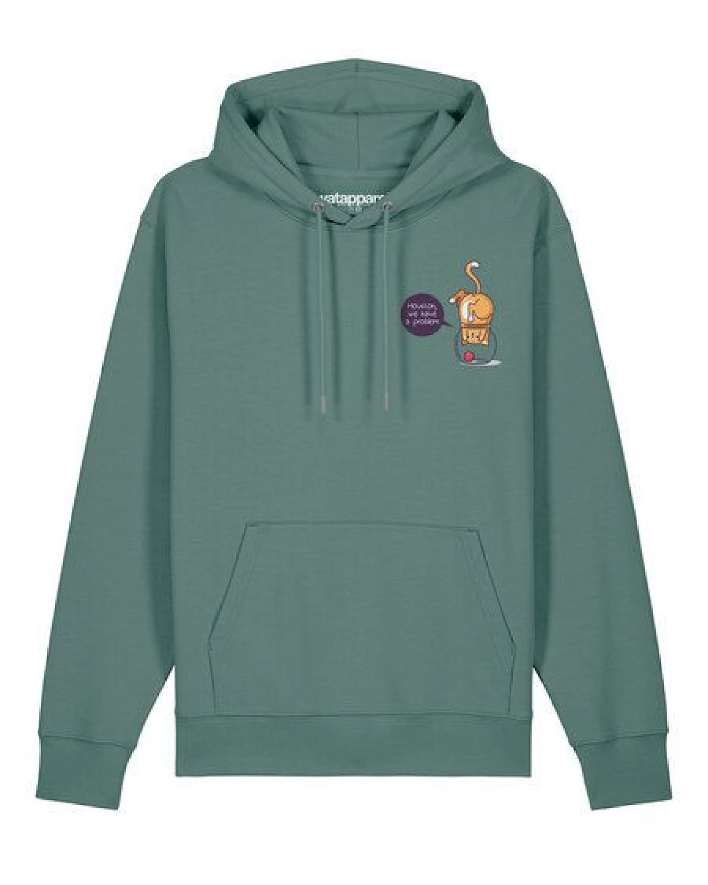 watapparel Hoodie Unisex Funny Cat – Ansicht 2