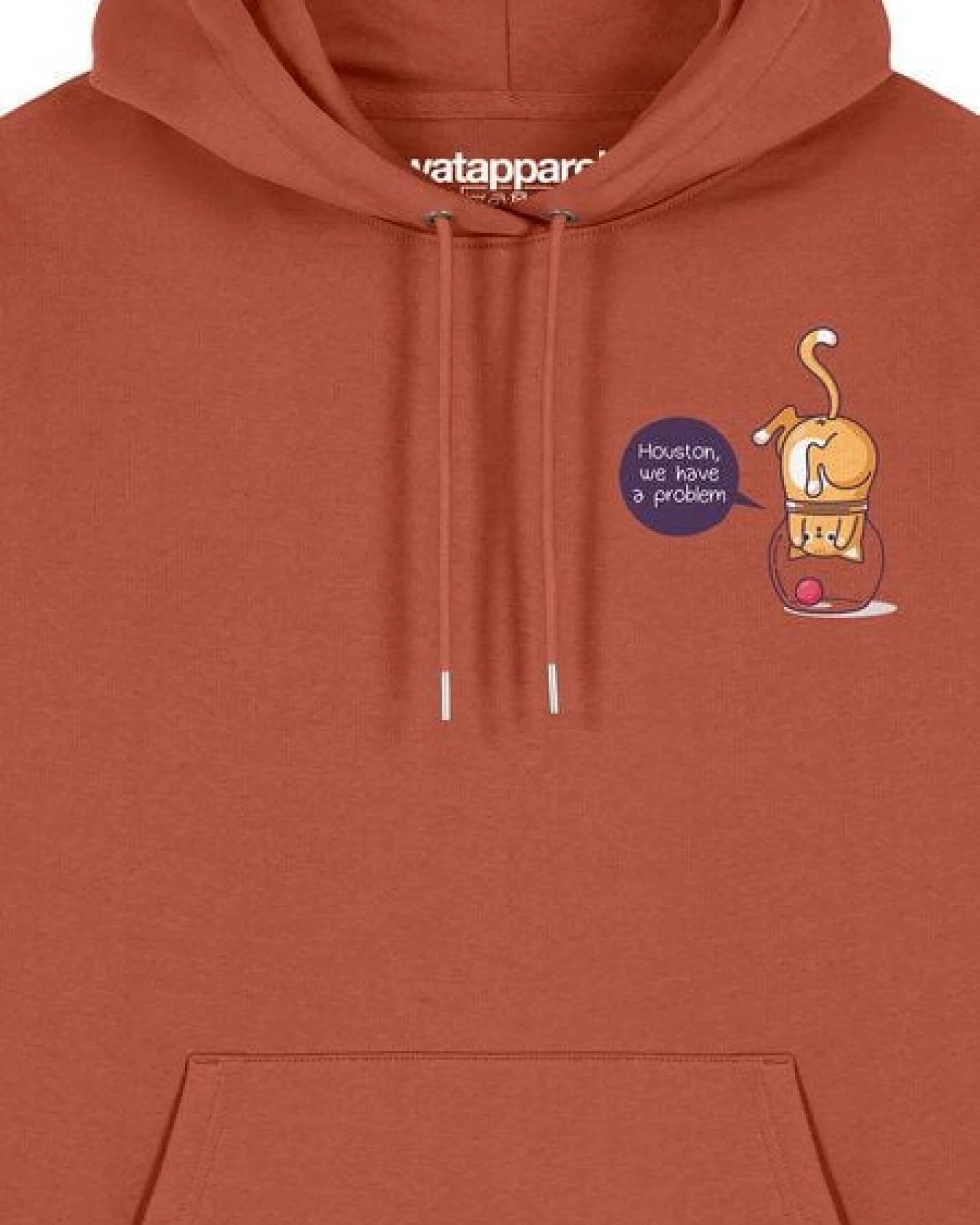 watapparel Hoodie Unisex Funny Cat – Ansicht 3