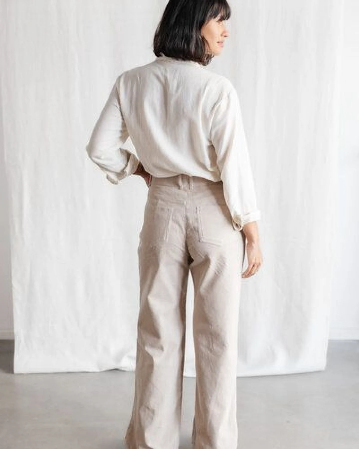 Jyoti - Fair Works Bio-Baumwollcord Hose Tushar – Ansicht 2
