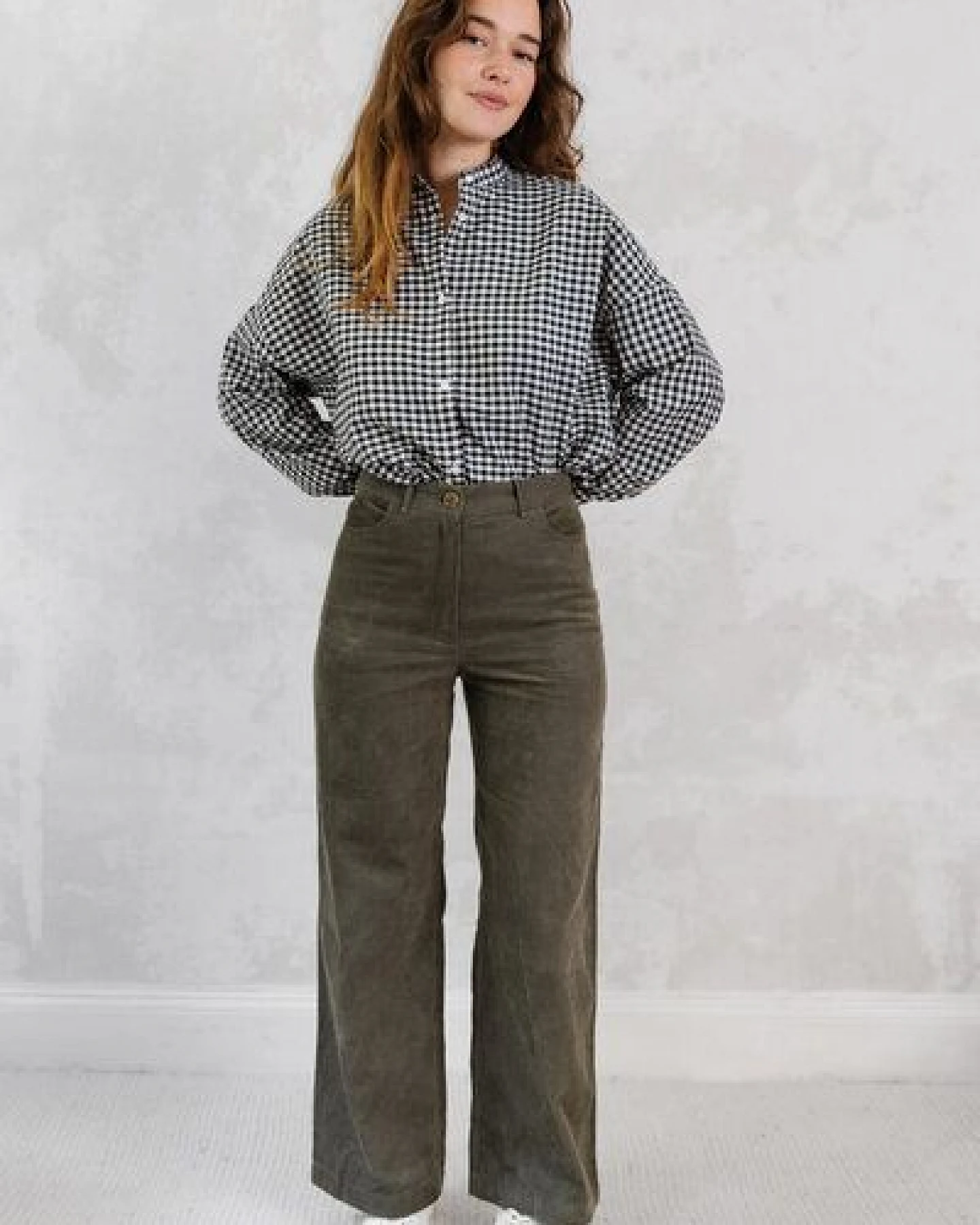 Jyoti - Fair Works Bio-Baumwollcord Hose Tushar – Ansicht 2