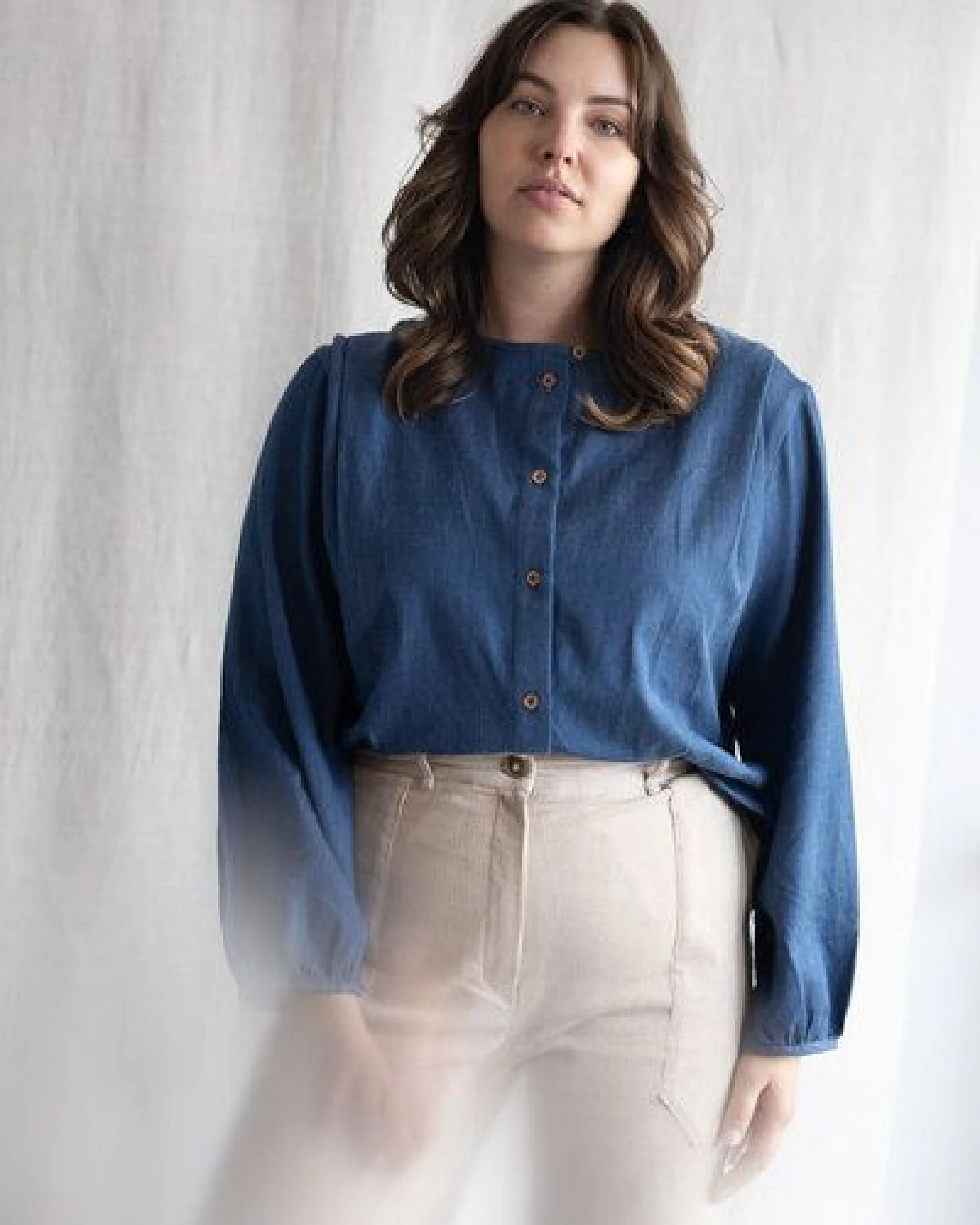 Jyoti - Fair Works Bio-Baumwollcord Hose Damini – Ansicht 2