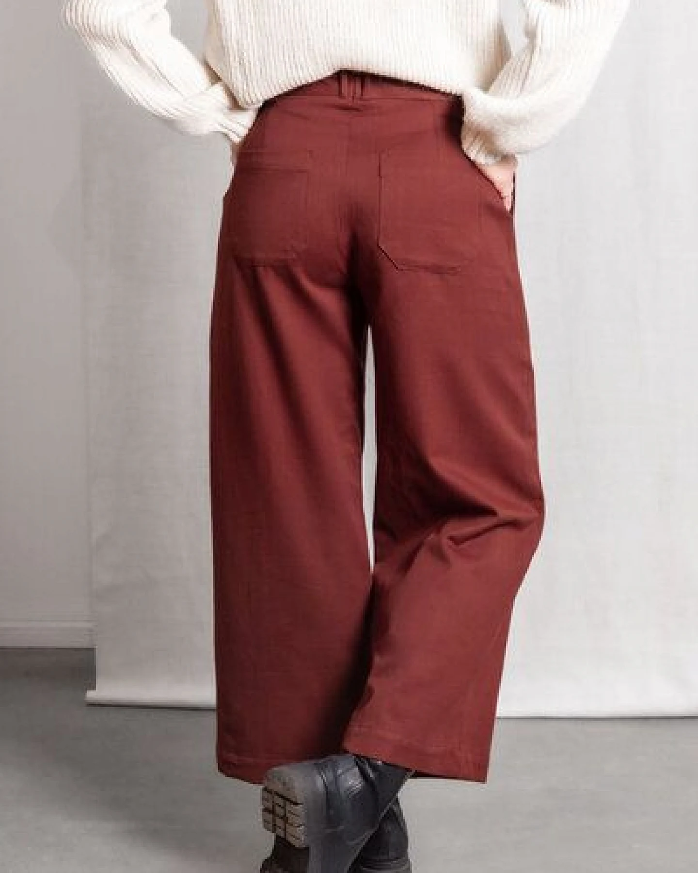 Jyoti - Fair Works Bio-Baumwoll Hose Damini – Ansicht 2