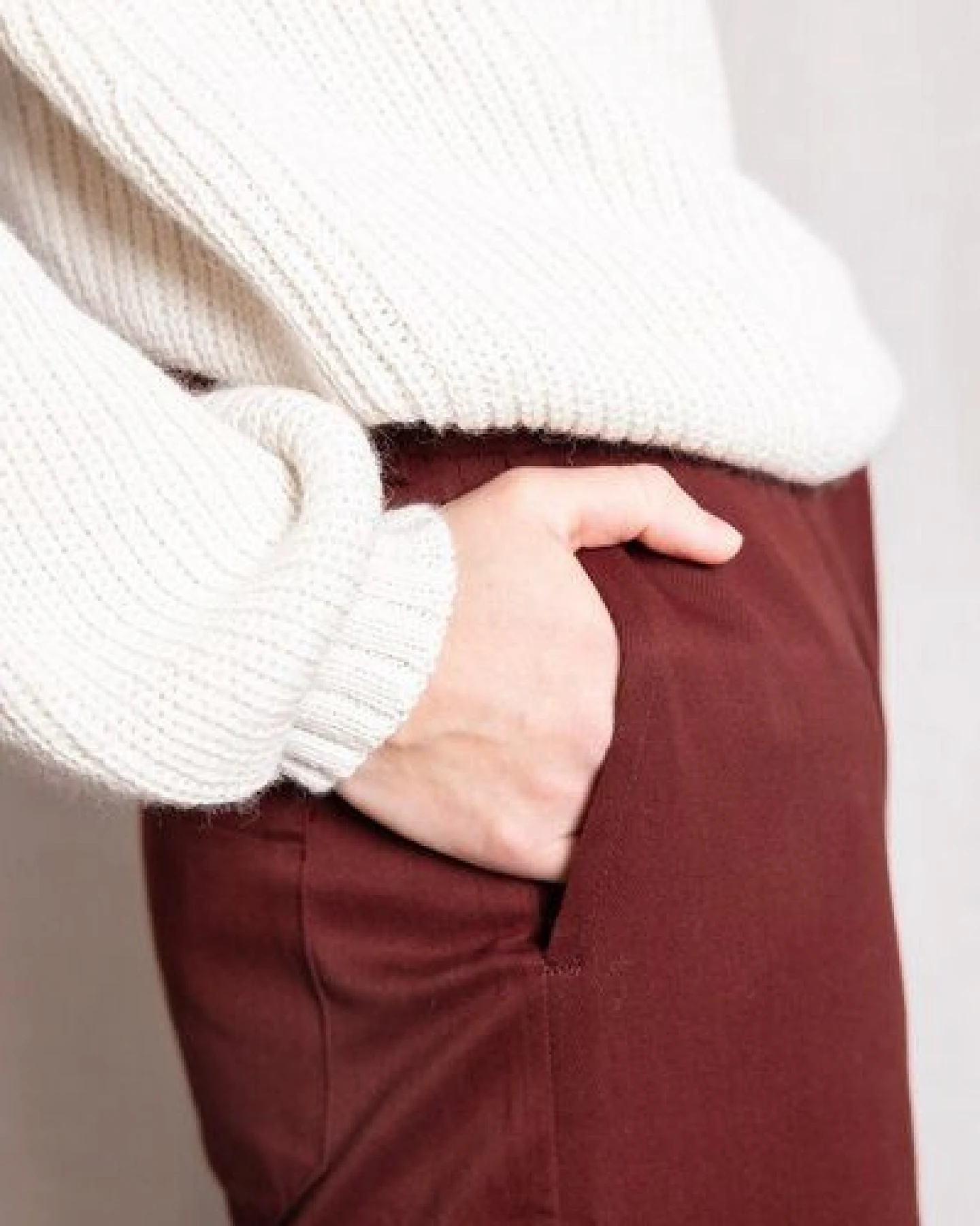 Jyoti - Fair Works Bio-Baumwoll Hose Damini – Ansicht 3