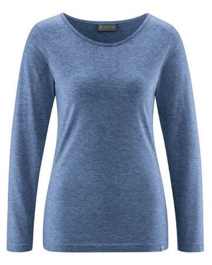 HempAge Langarmshirt Yakwolle/Hanf/Biobaumwolle