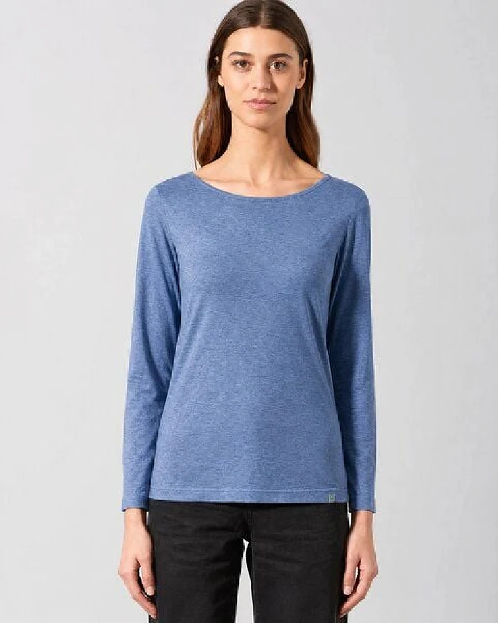 HempAge Langarmshirt Yakwolle/Hanf/Biobaumwolle