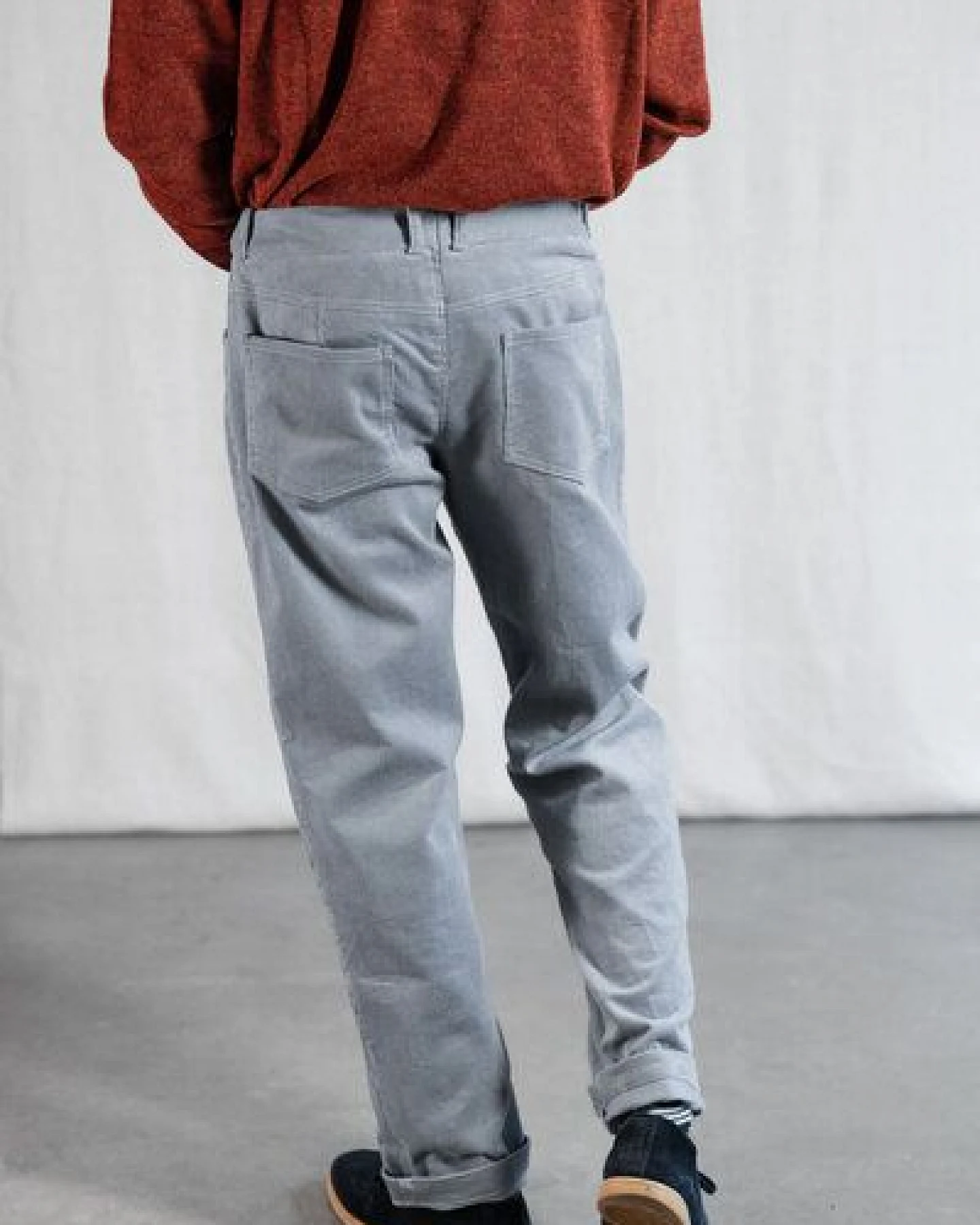 Jyoti - Fair Works Bio-Baumwollcord Hose Prakrit – Ansicht 4
