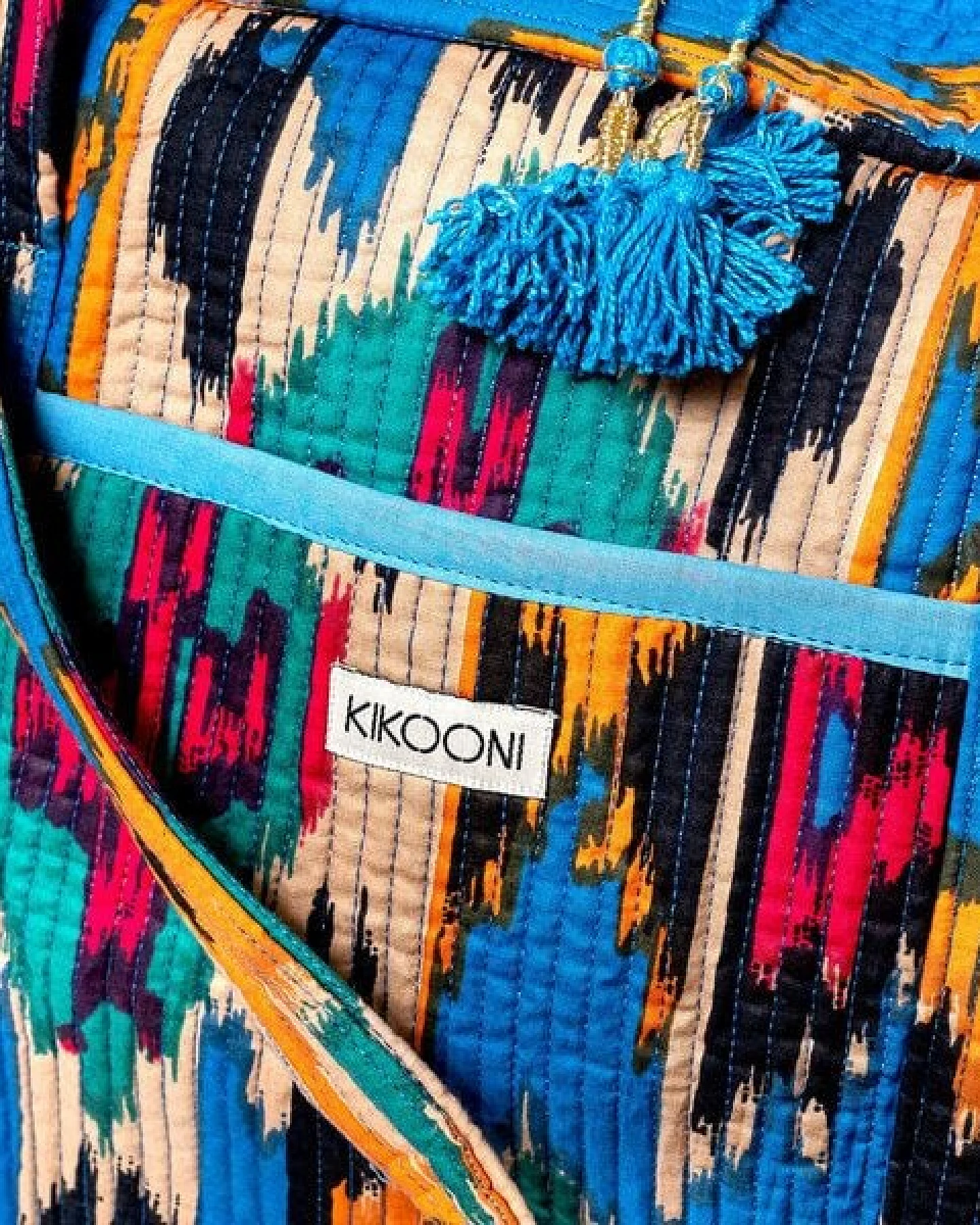 KIKOONI Handgefertigte große Reisetasche " TRAVELER BAG " – Ansicht 4