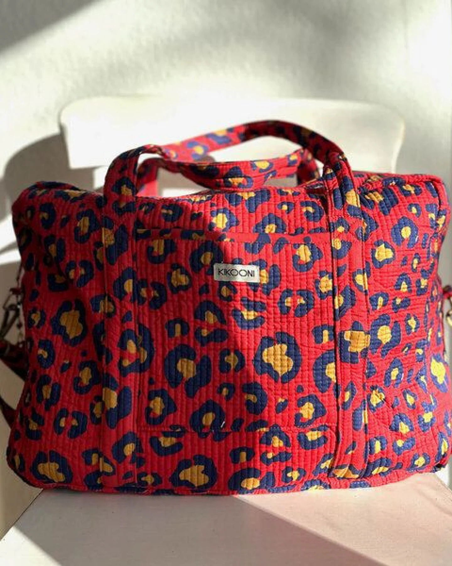 KIKOONI handgefertigte große Reisetasche " TRAVELER BAG " – Ansicht 3