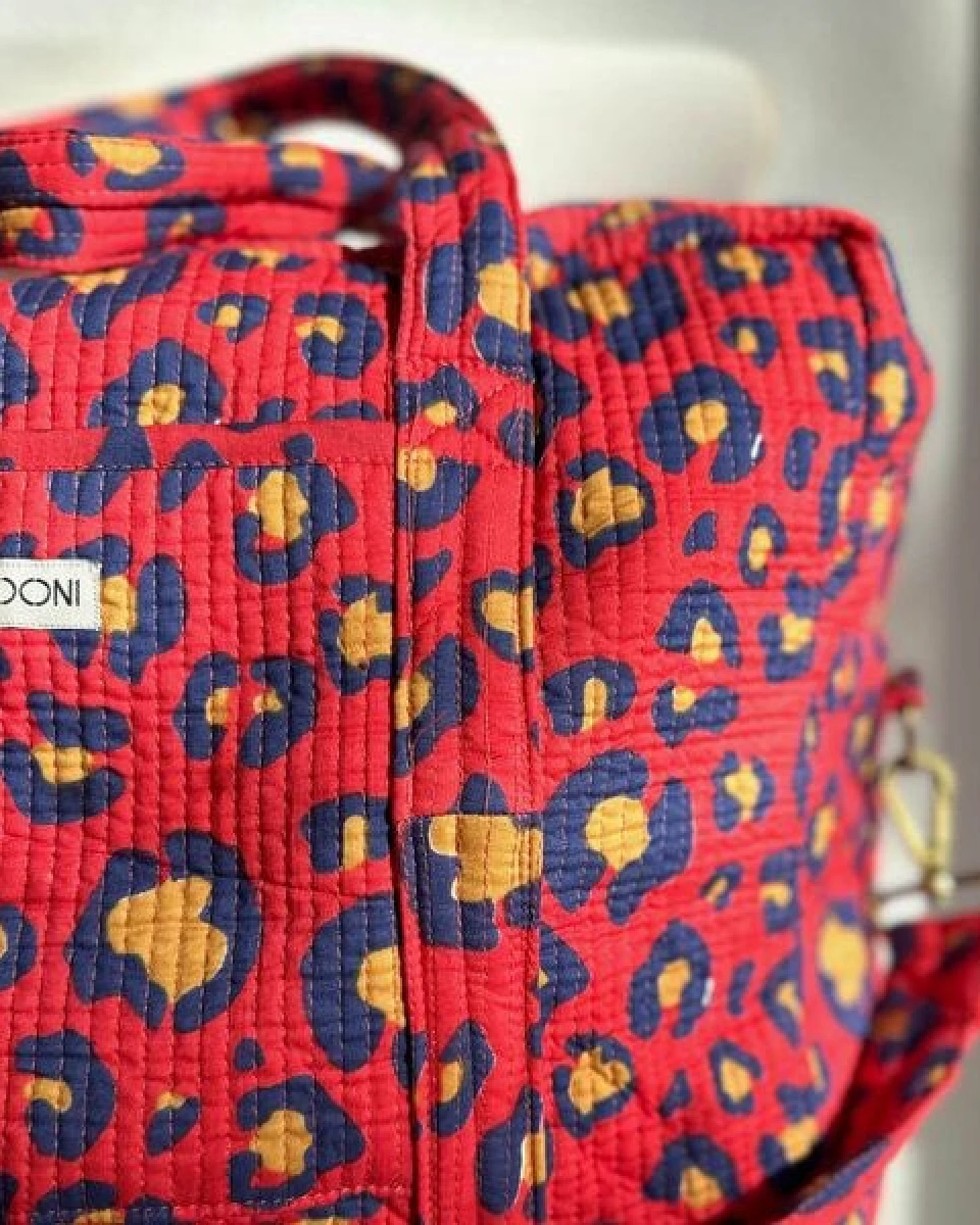 KIKOONI handgefertigte große Reisetasche " TRAVELER BAG " – Ansicht 4