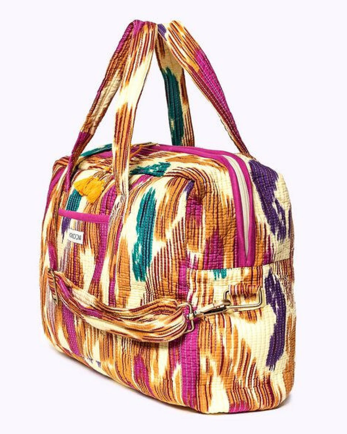 KIKOONI handgefertigte große Reisetasche " TRAVELER BAG " – Ansicht 3