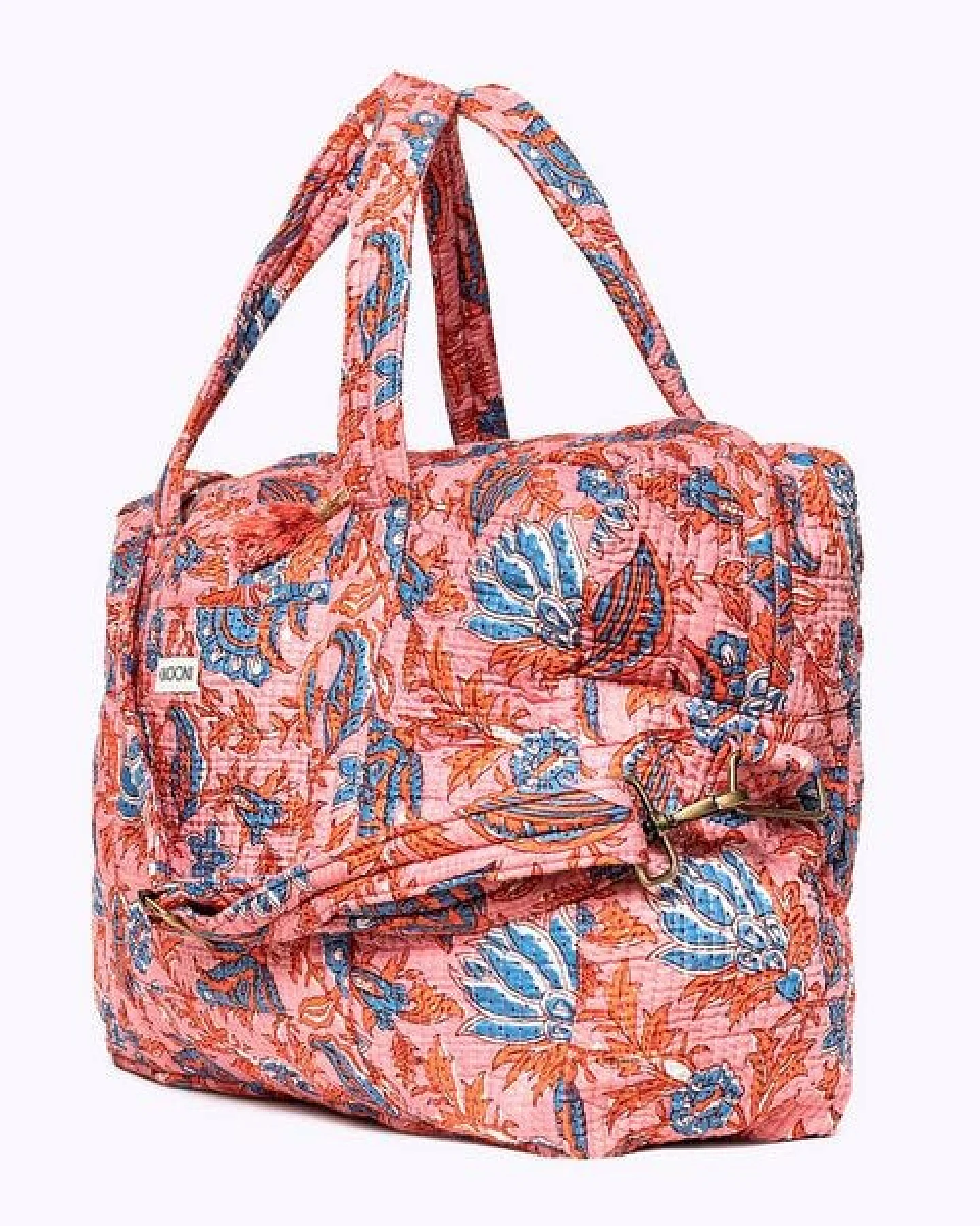 KIKOONI handgefertigte große Reisetasche " TRAVELER BAG " – Ansicht 4