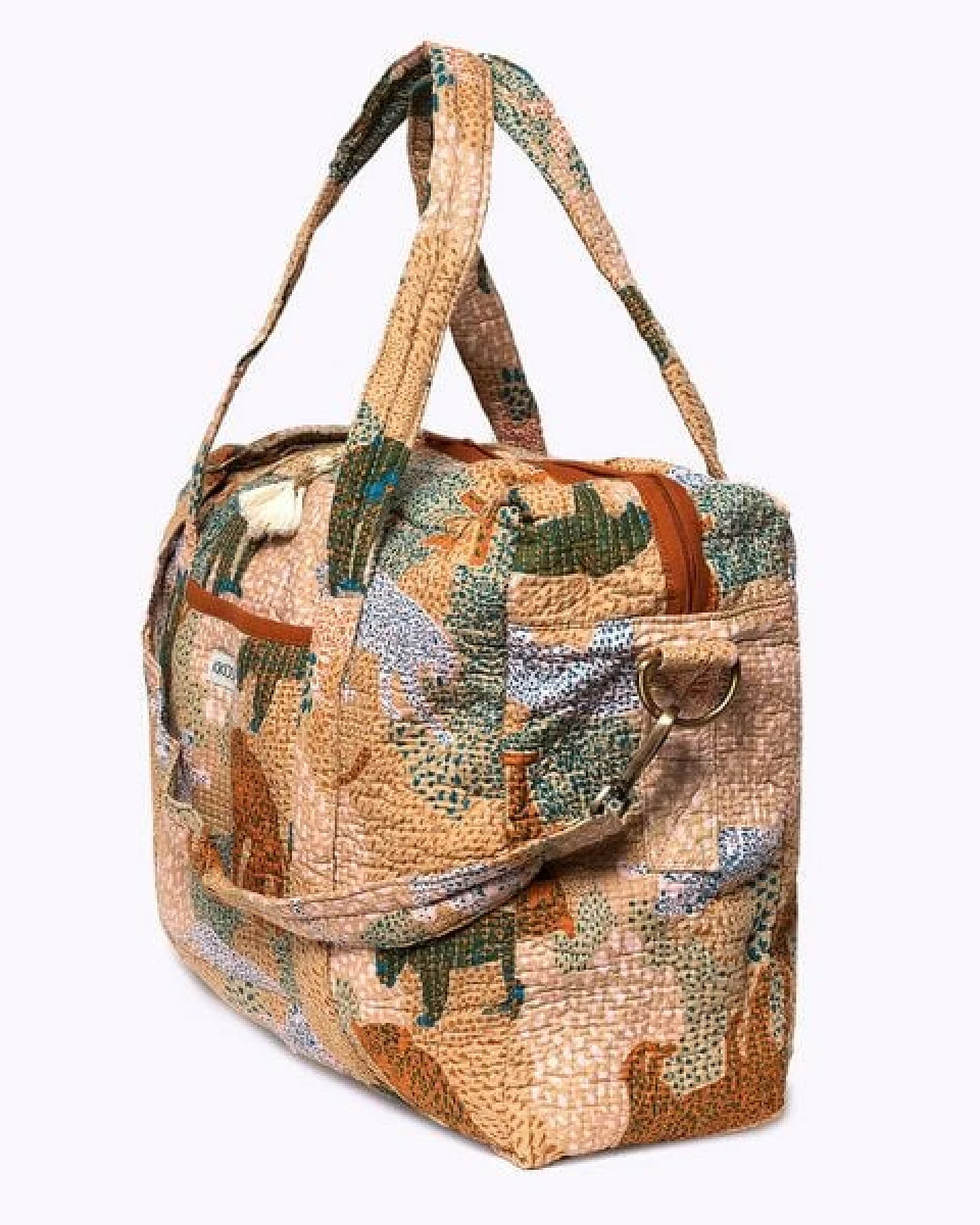 KIKOONI handgefertigte große Reisetasche " TRAVELER BAG " – Ansicht 4