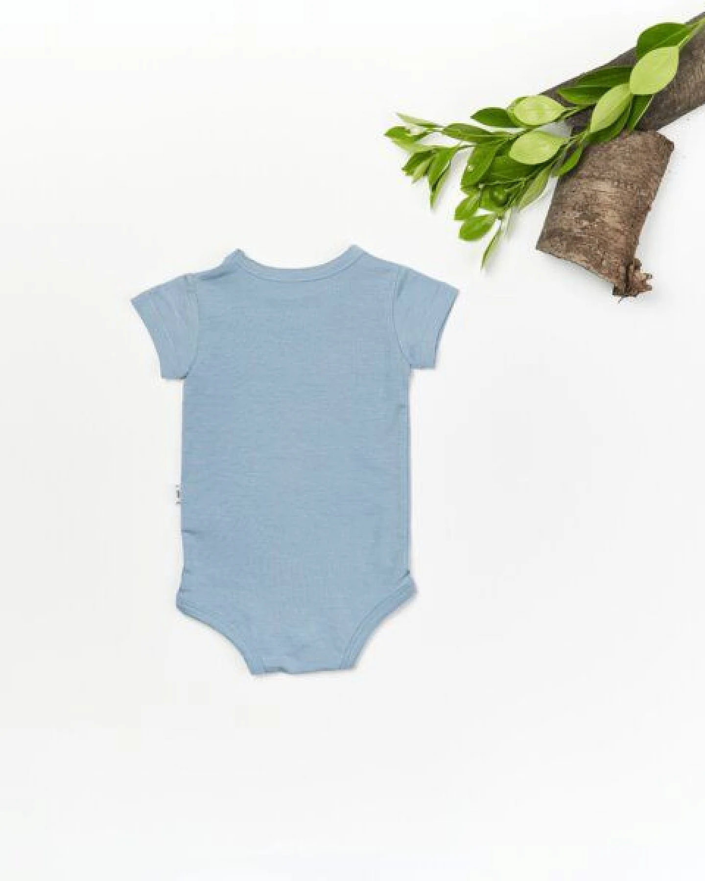 tetoi-vienna TENCEL kurzarm Baby Body "Waldbad" – Ansicht 3