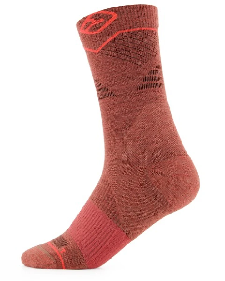 Ortovox - Women's Alpine Pro Comp Mid Socks - Merinosocken Gr 35-38 rot