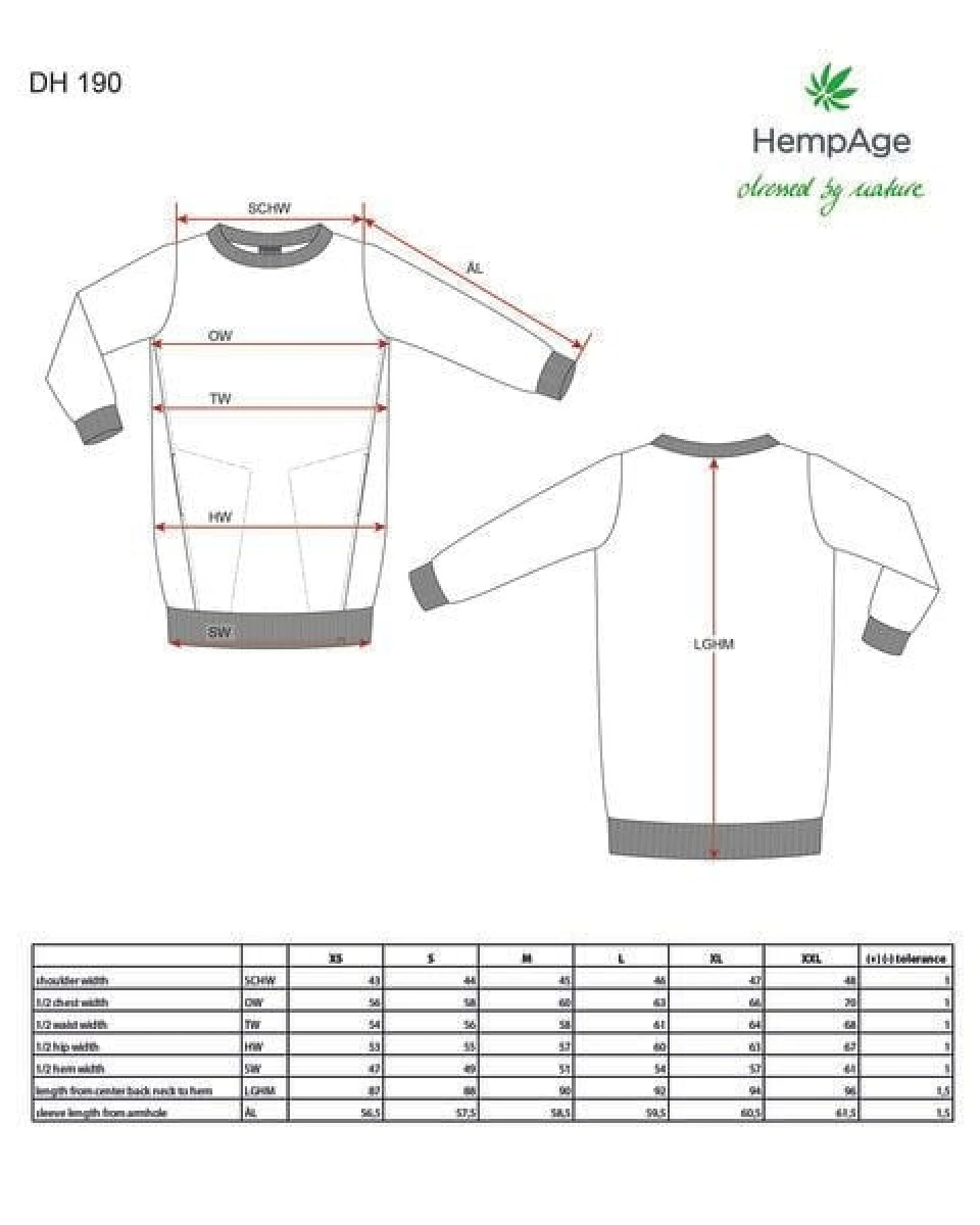 HempAge Sweatdress Hanf/Biobaumwolle – Ansicht 4