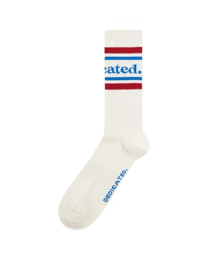 DEDICATED - Sport Socks Ullevi Logo - Multifunktionssocken Gr 36-40 weiß