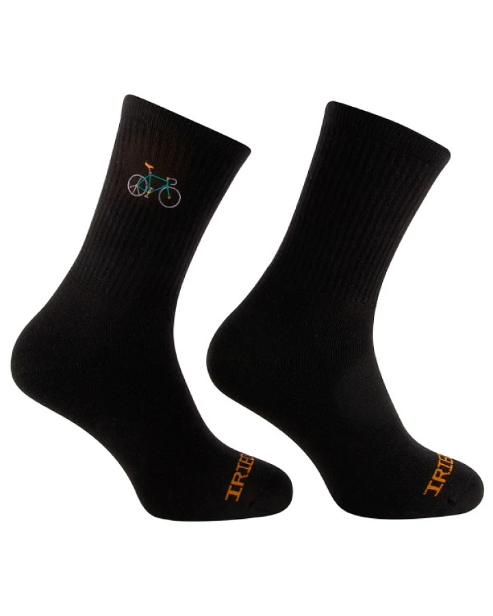 Iriedaily - Peaceride Sock - Multifunktionssocken Gr 39-42 - M schwarz