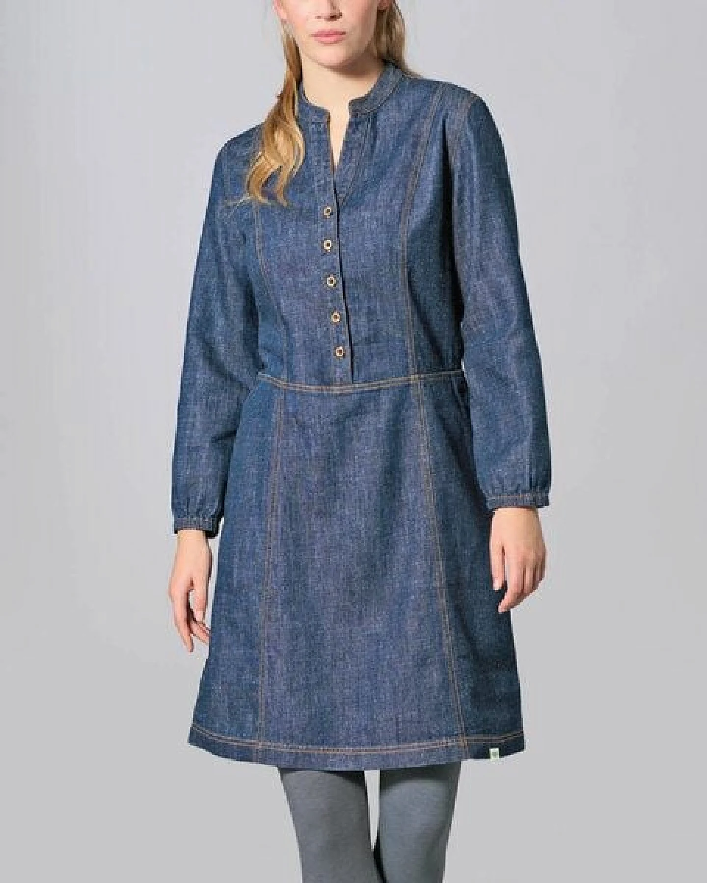 HempAge Jeanskleid Hanf/Biobaumwolle – Ansicht 2