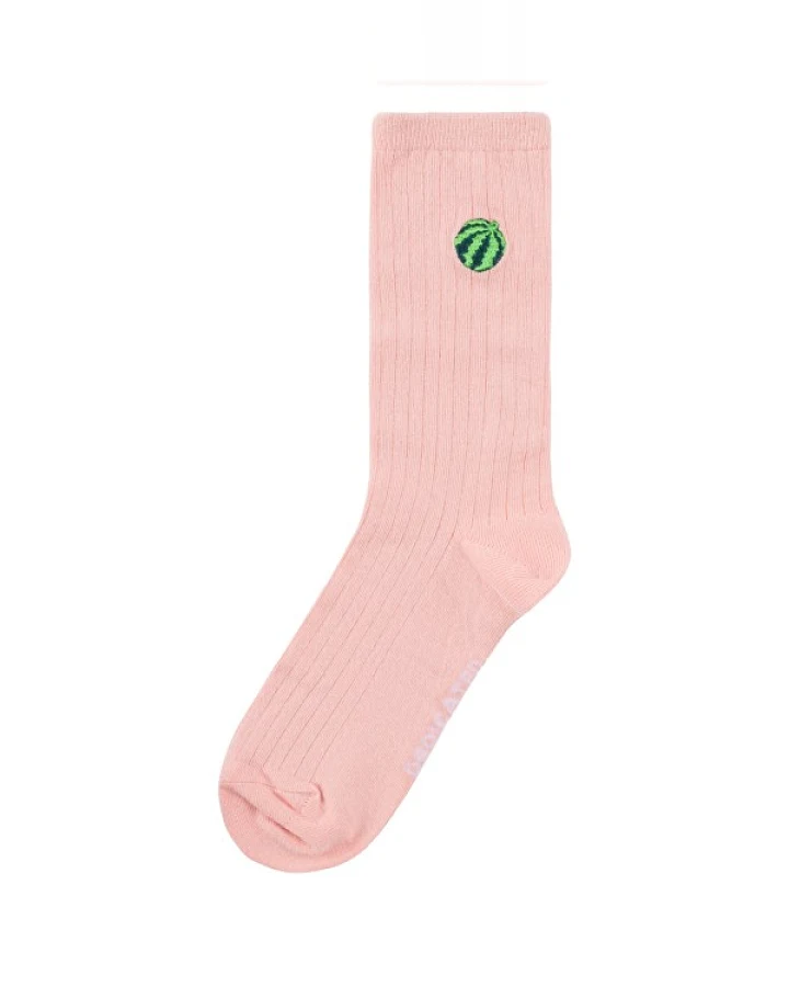 DEDICATED - Rib Socks Knivsta Water Melon - Multifunktionssocken Gr 36-40 rosa