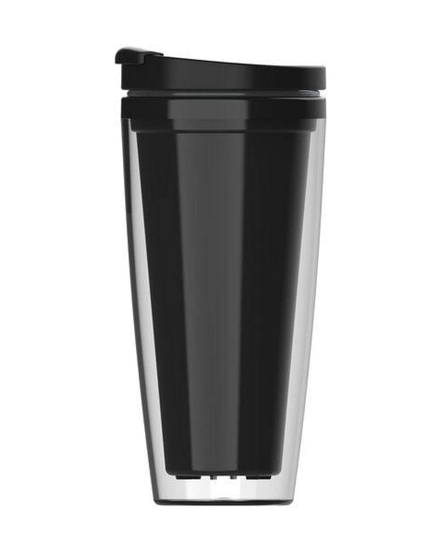 elasto Kaffeebecher to go - Thermobecher auslaufsicher mit Klappdeckel – Ansicht 2