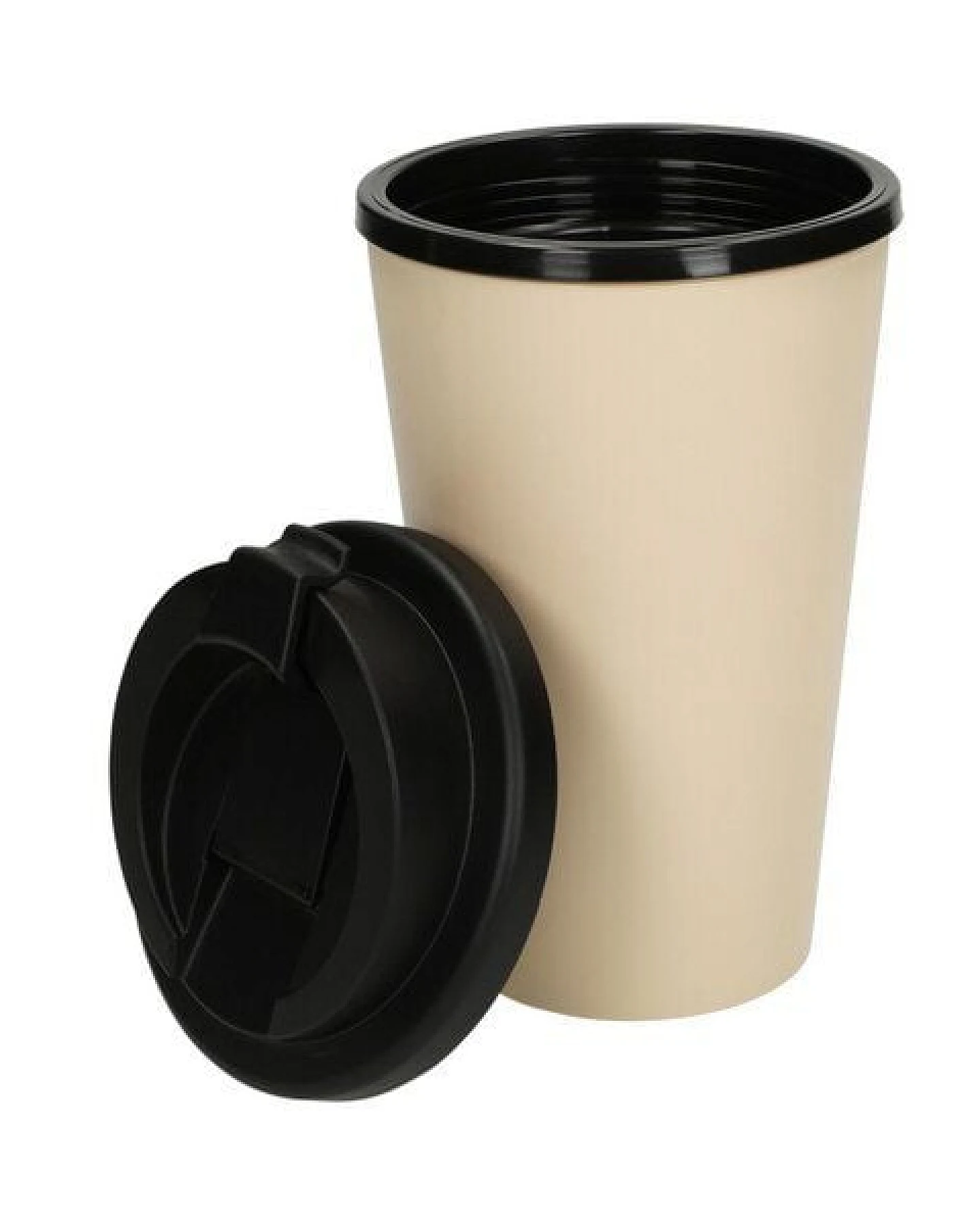 elasto Kaffeebecher Kunststoff – Thermobecher mit innovativem 2K-Verschluss – Ansicht 4