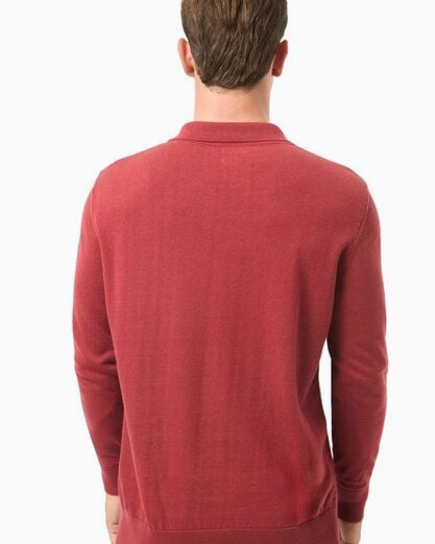 ORGANICATION Polokragenpullover aus Bio-Baumwolle – Ansicht 4