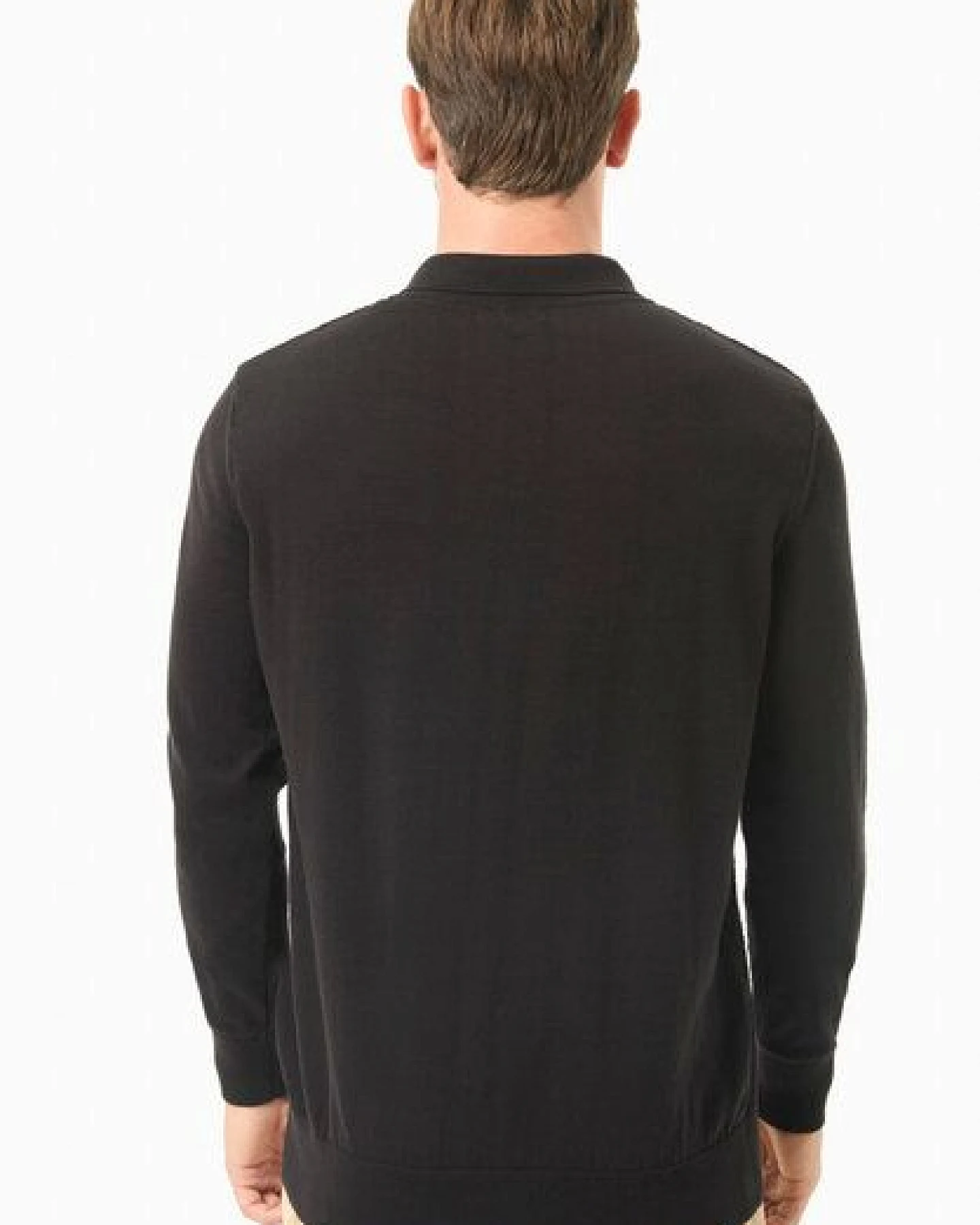 ORGANICATION Polokragenpullover aus Bio-Baumwolle – Ansicht 4