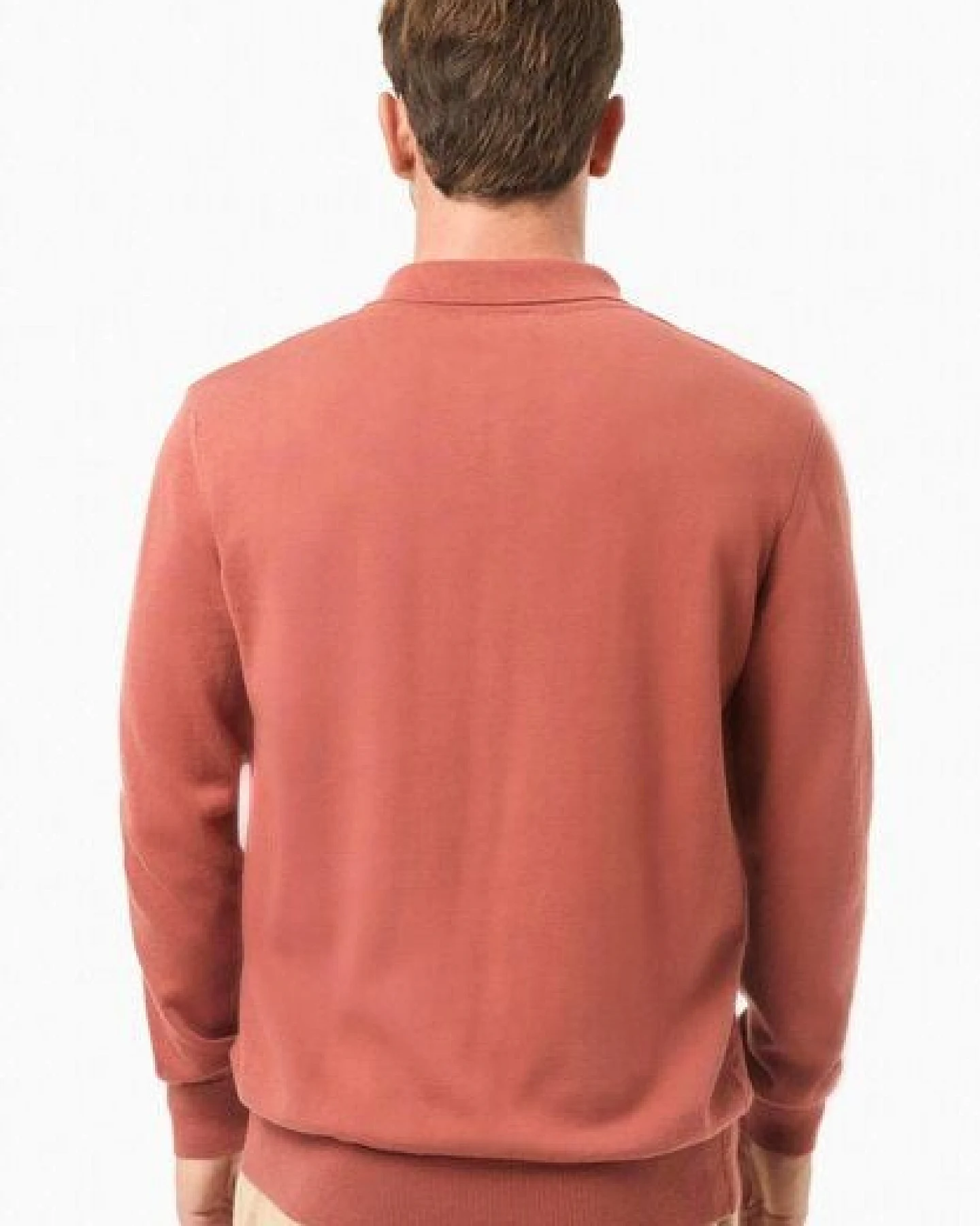 ORGANICATION Polokragenpullover aus Bio-Baumwolle – Ansicht 4
