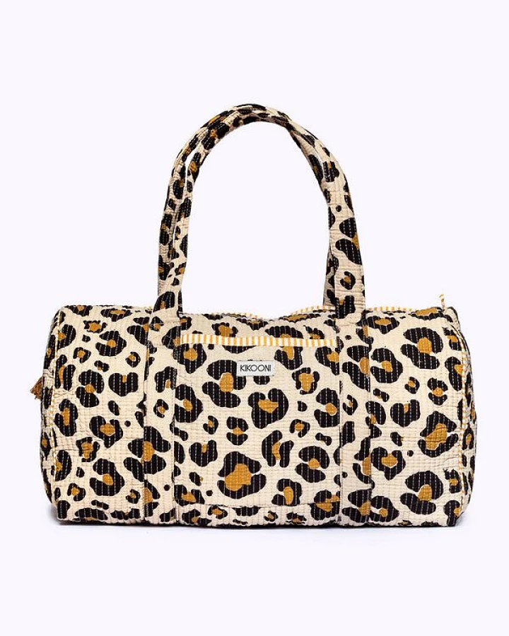 KIKOONI handgefertigte große Baumwolltasche "K. Shopper"