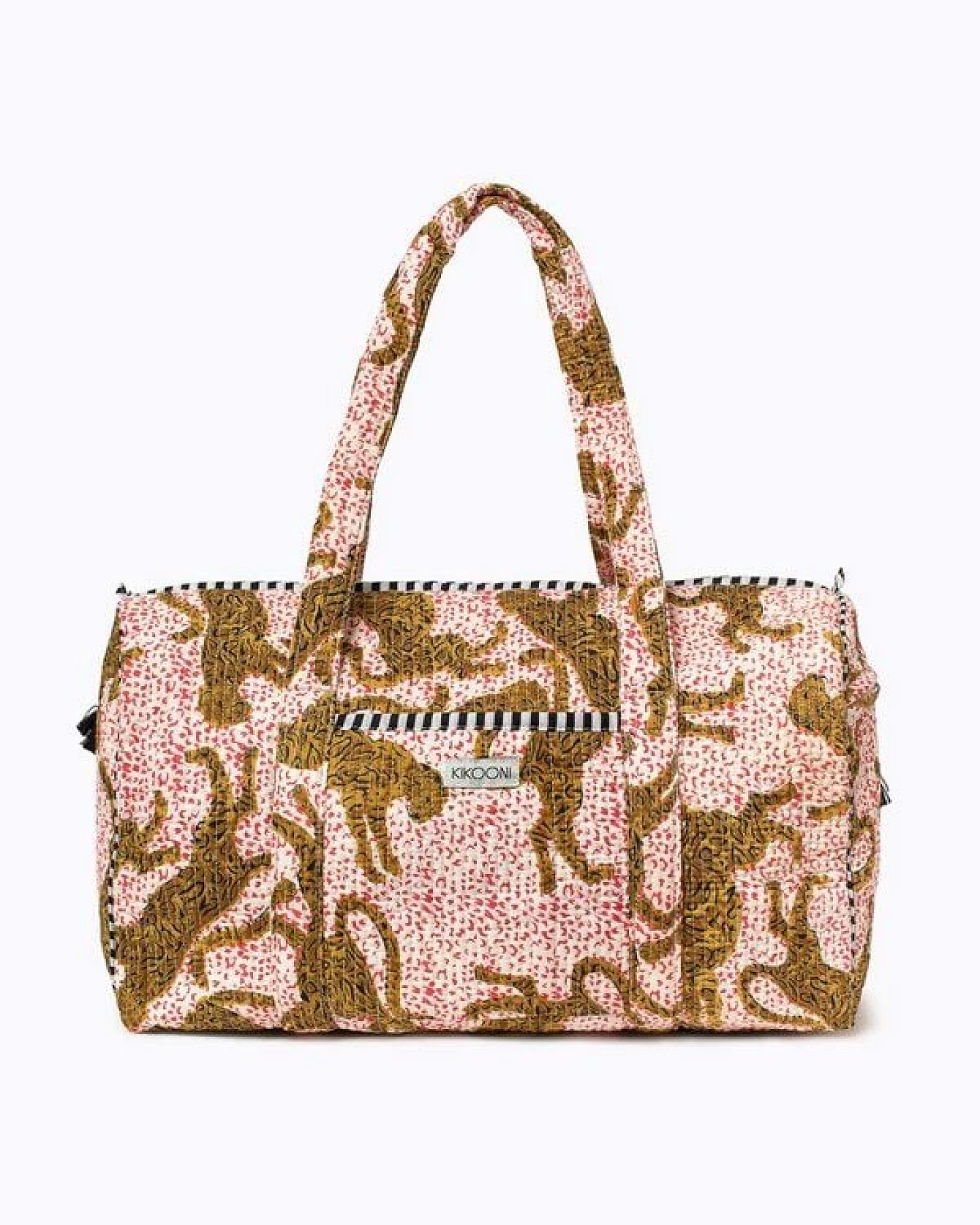 KIKOONI handgefertigte große Baumwolltasche "K. Shopper" – Ansicht 2