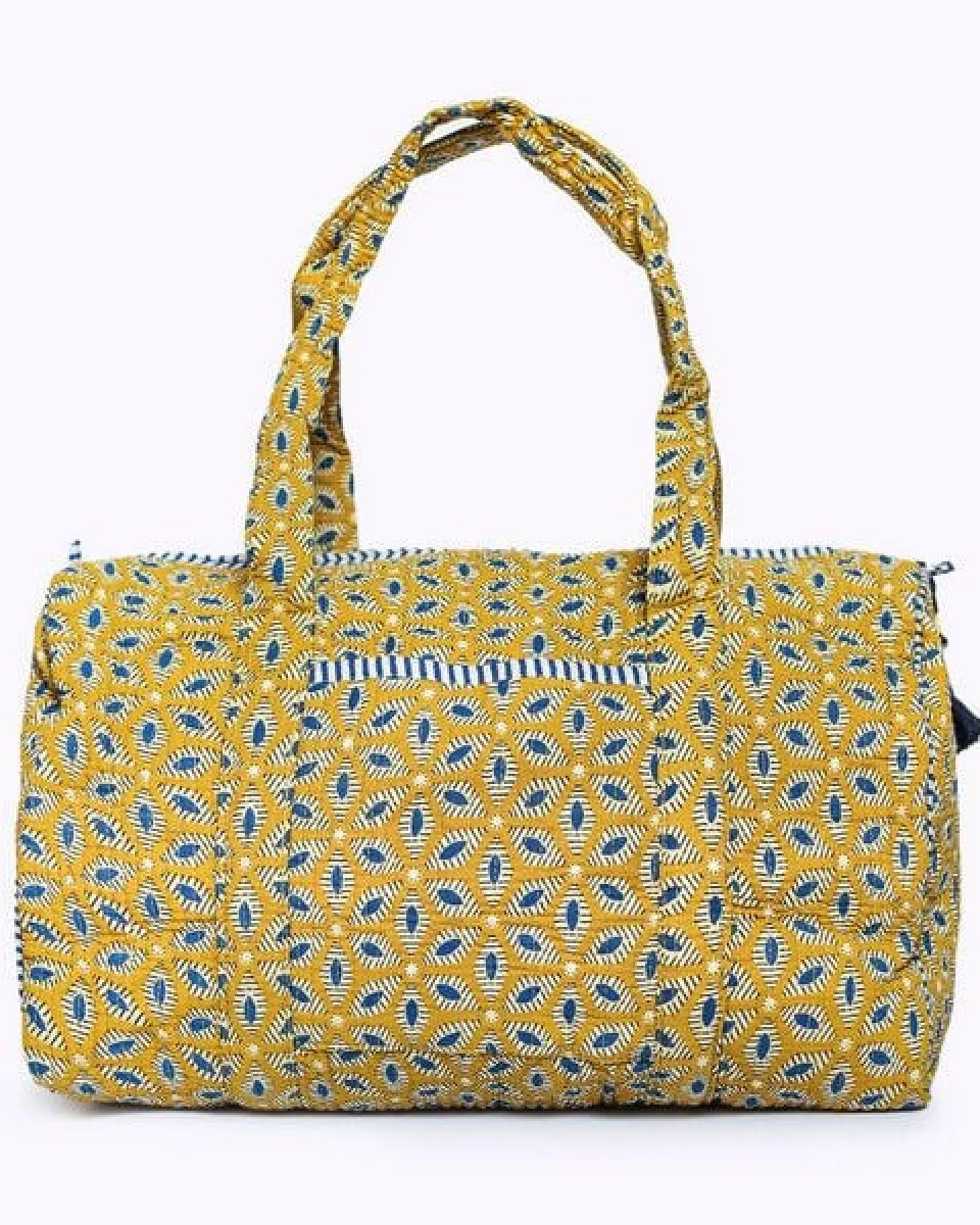 KIKOONI handgefertigte große Baumwolltasche "K. Shopper" – Ansicht 3