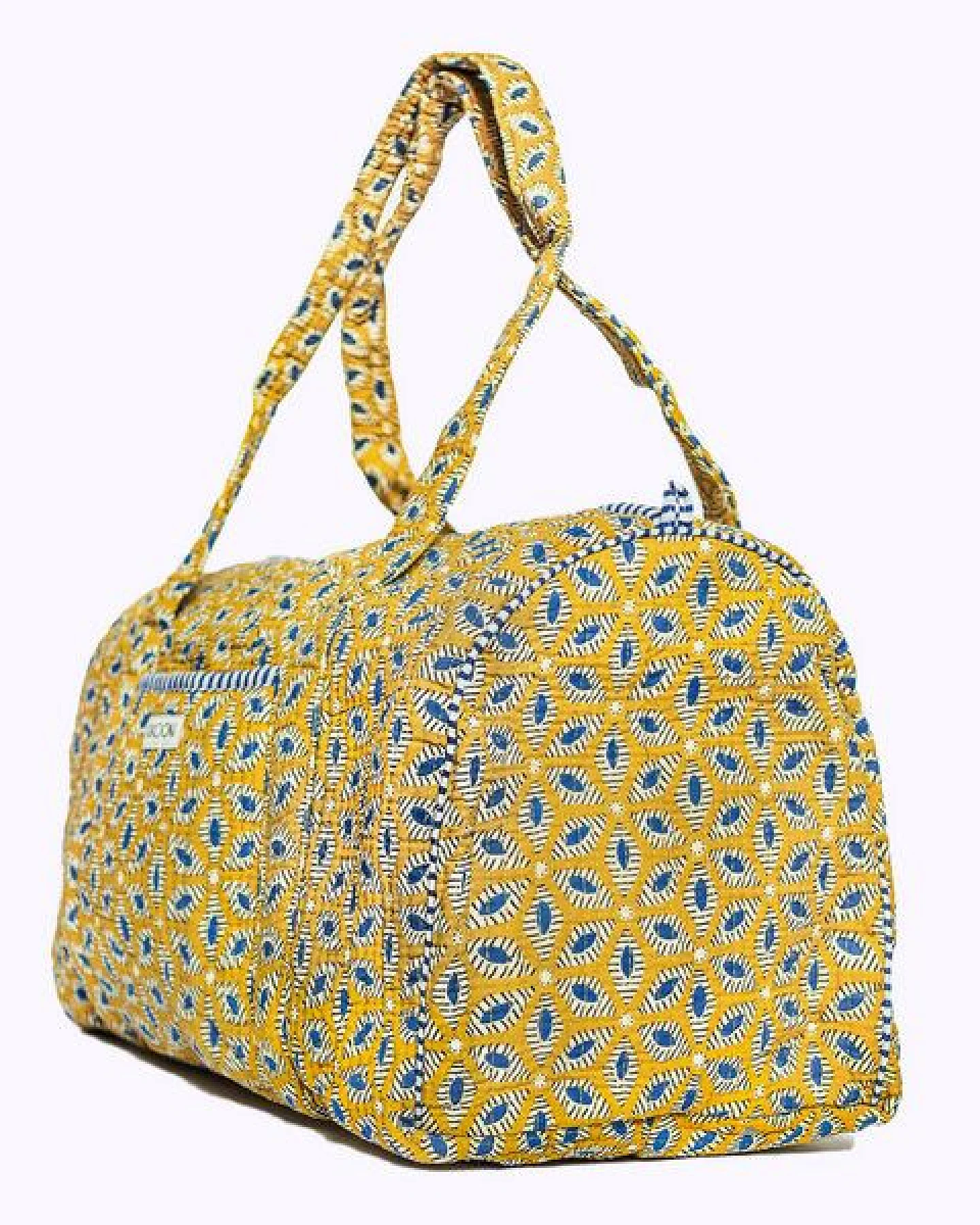 KIKOONI handgefertigte große Baumwolltasche "K. Shopper" – Ansicht 4