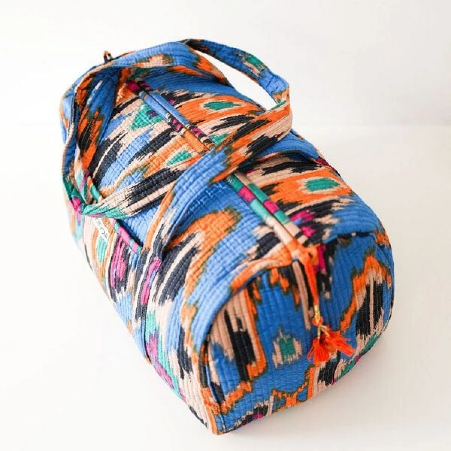 Blue Ikat