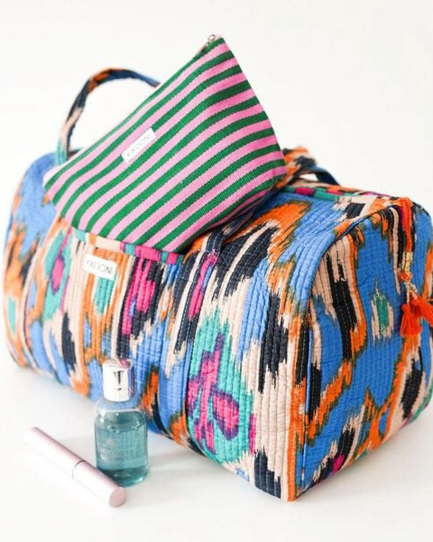 KIKOONI handgefertigte große Baumwolltasche "K. Shopper" – Ansicht 4