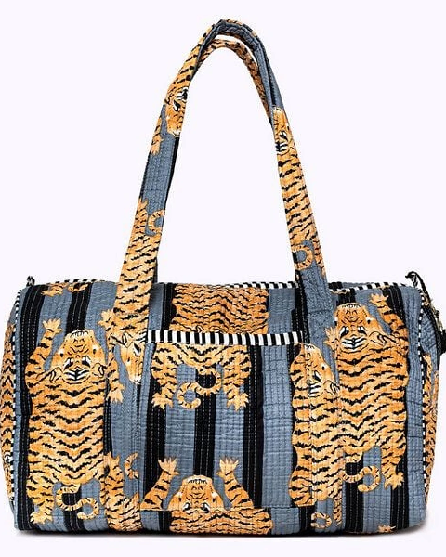 KIKOONI handgefertigte große Baumwolltasche "K. Shopper" – Ansicht 3