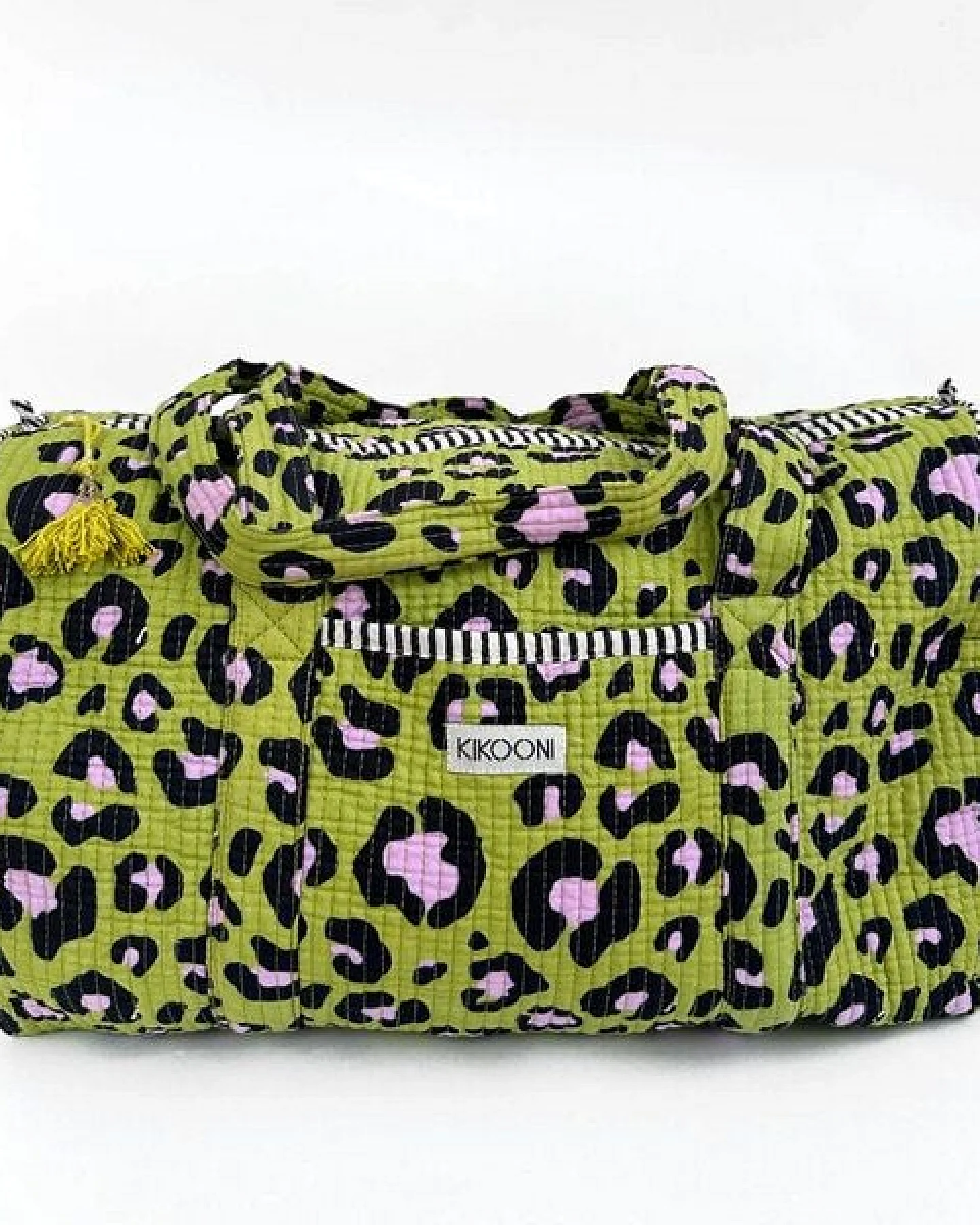 KIKOONI handgefertigte große Baumwolltasche "K. Shopper" – Ansicht 3