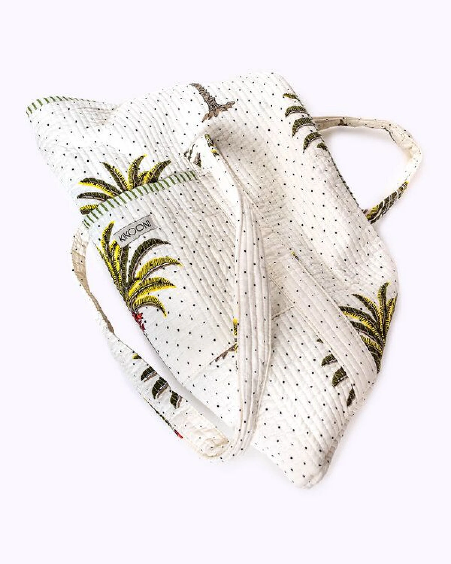 KIKOONI handgefertigte große Baumwolltasche "K. Shopper" – Ansicht 3