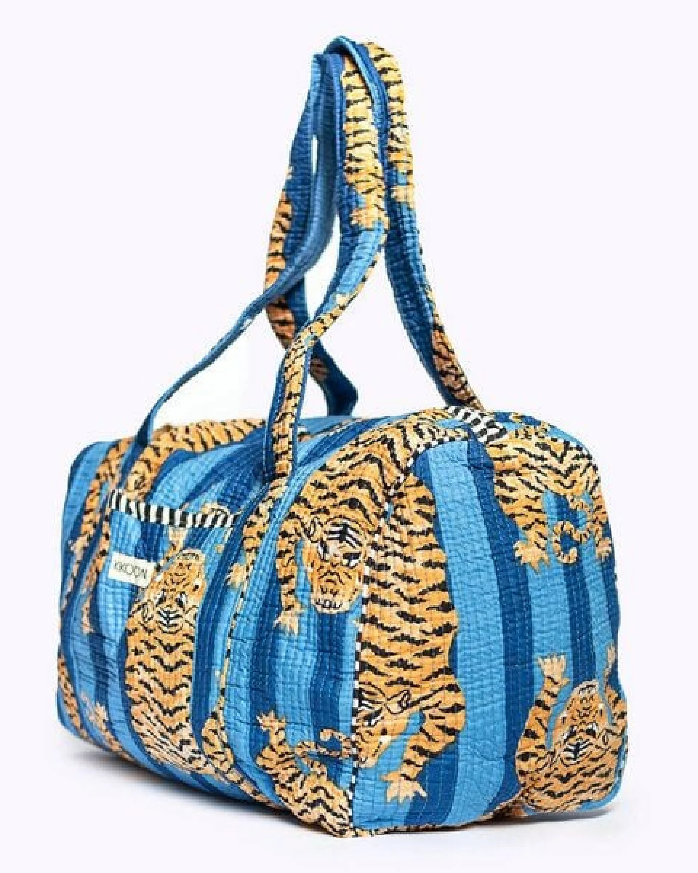 KIKOONI handgefertigte große Baumwolltasche "K. Shopper" – Ansicht 3