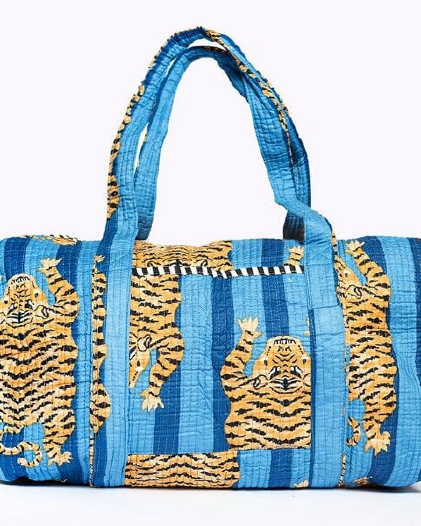 KIKOONI handgefertigte große Baumwolltasche "K. Shopper" – Ansicht 4