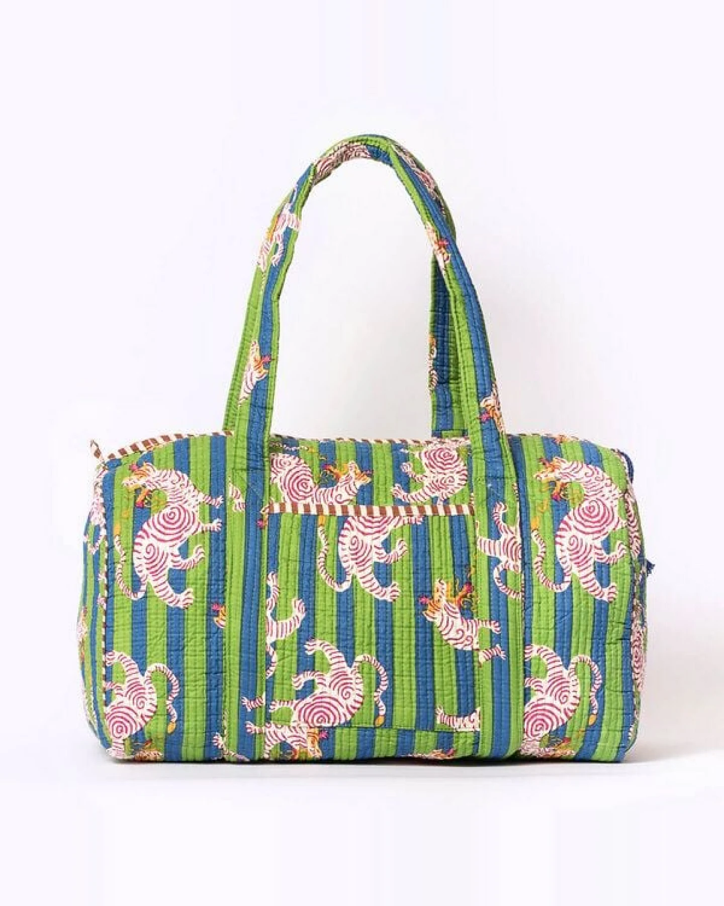KIKOONI handgefertigte große Baumwolltasche "K. Shopper" – Ansicht 3