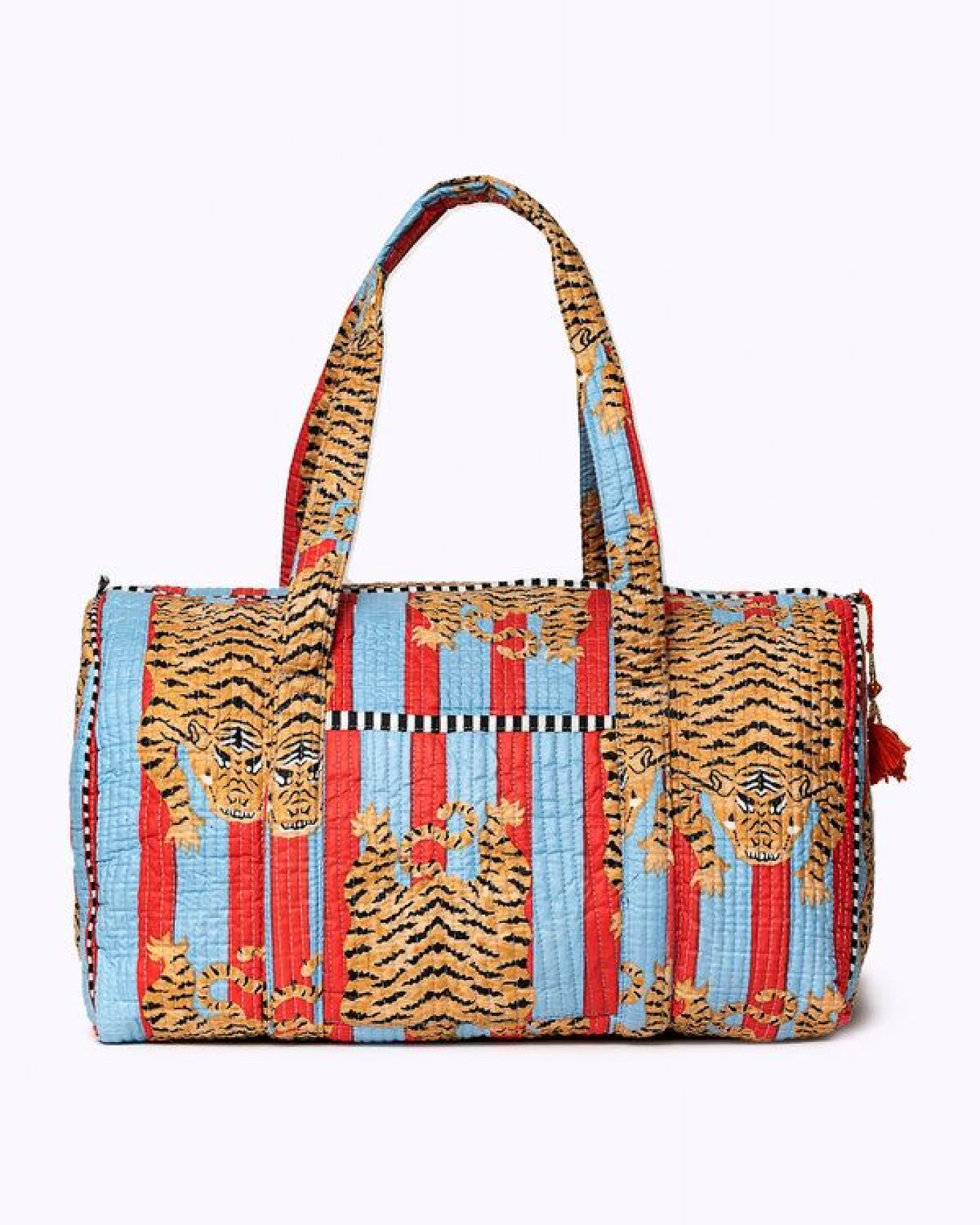 KIKOONI handgefertigte große Baumwolltasche "K. Shopper" – Ansicht 4