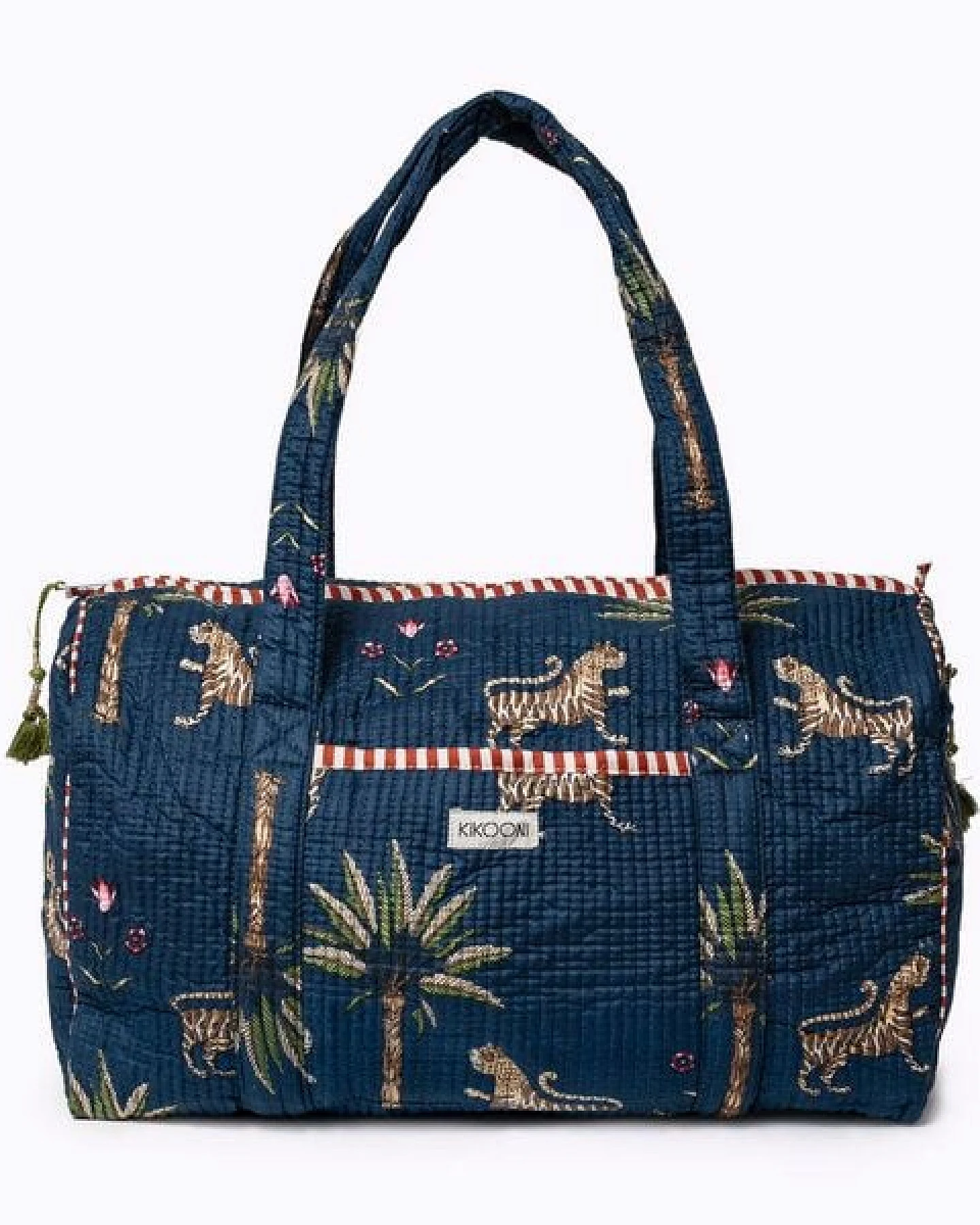 KIKOONI handgefertigte große Baumwolltasche "K. Shopper" – Ansicht 3
