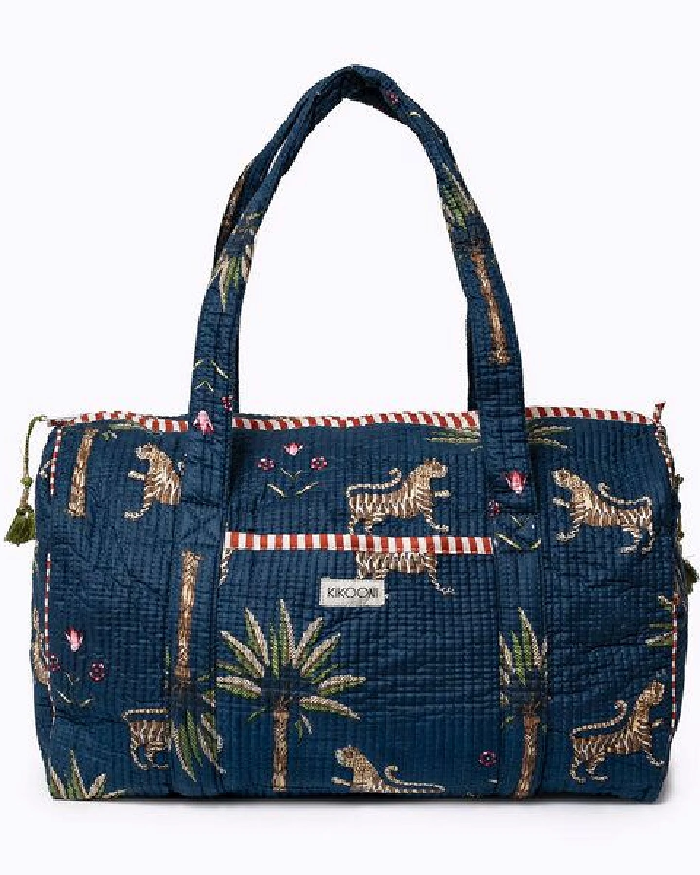 KIKOONI handgefertigte große Baumwolltasche "K. Shopper" – Ansicht 3