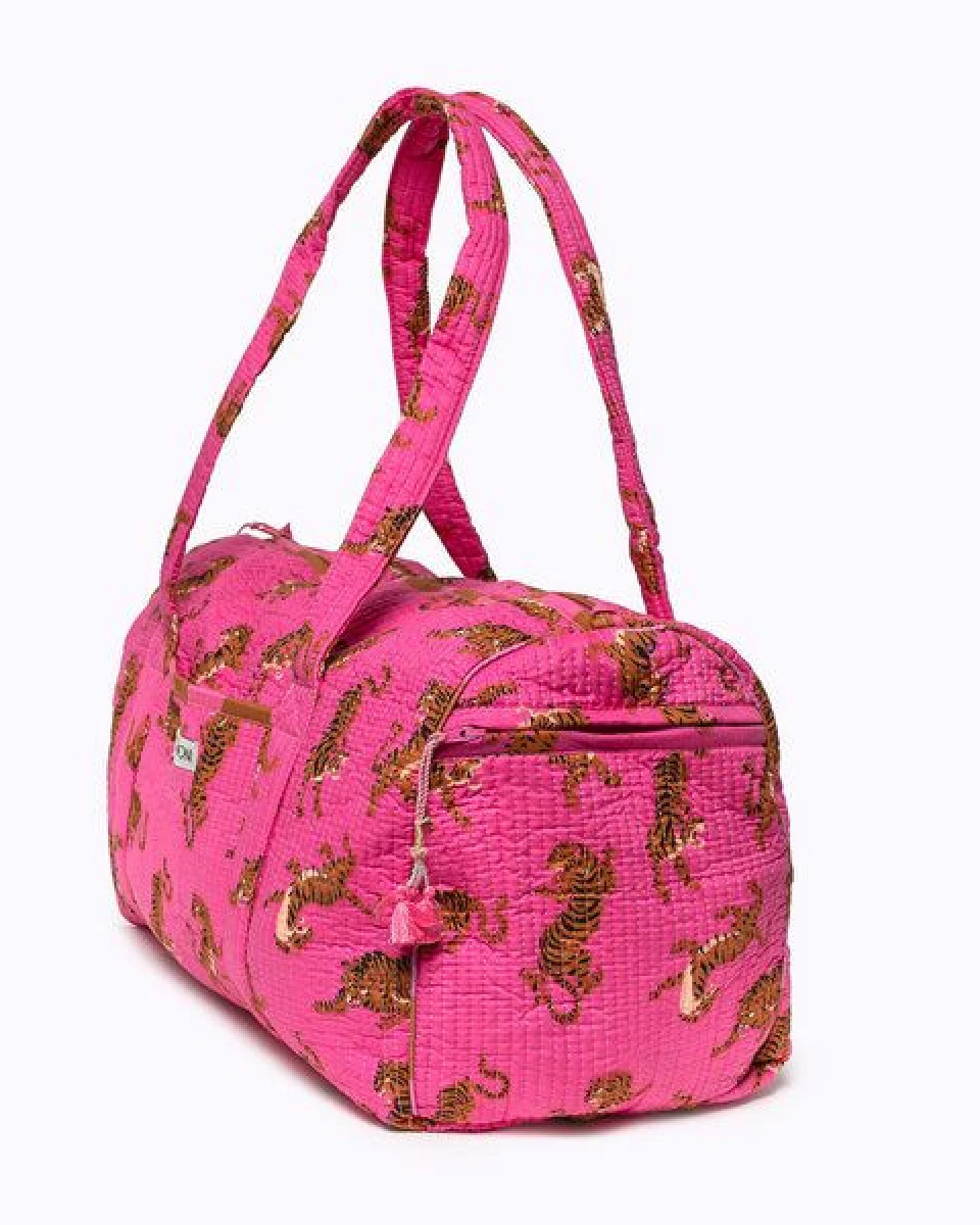 KIKOONI handgefertigte große Baumwolltasche "K. Shopper" – Ansicht 3